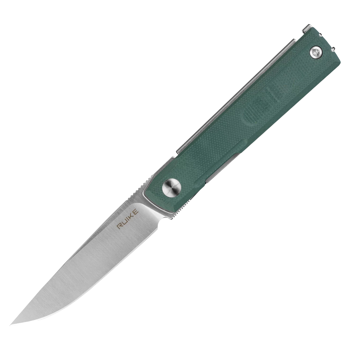 Ruike D712-G Invisible Flipper Folding Knife Satin Drop Point