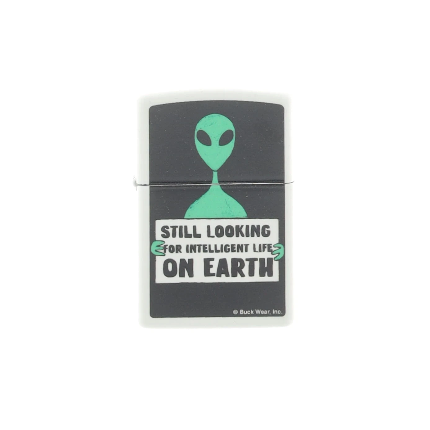 Zippo Buck Wear Alien Glow in the Dark Lighter ZP46092 View 1
