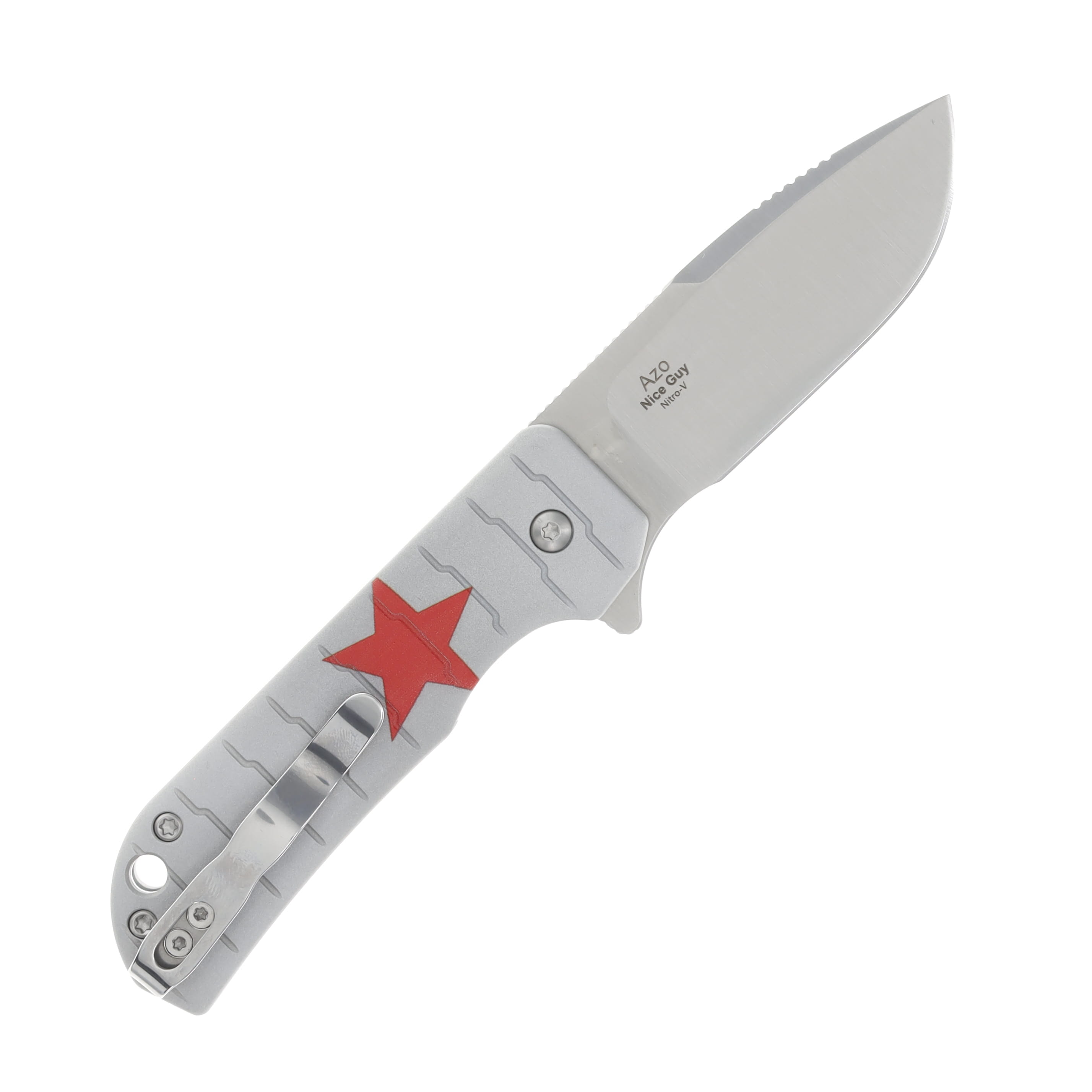 Kizer Nice Guy The Soldier SMKW Exclusive 2.84in Plain Satin Drop