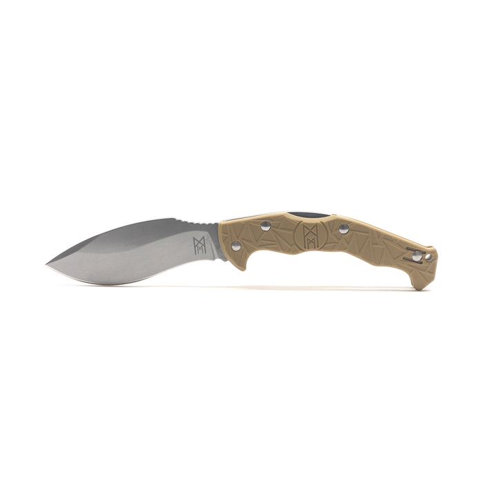 Midgards Messer EDC Kukri (Mini Odin's Toothpick) MM-EDC-KKRI-FLD-TAN View 1