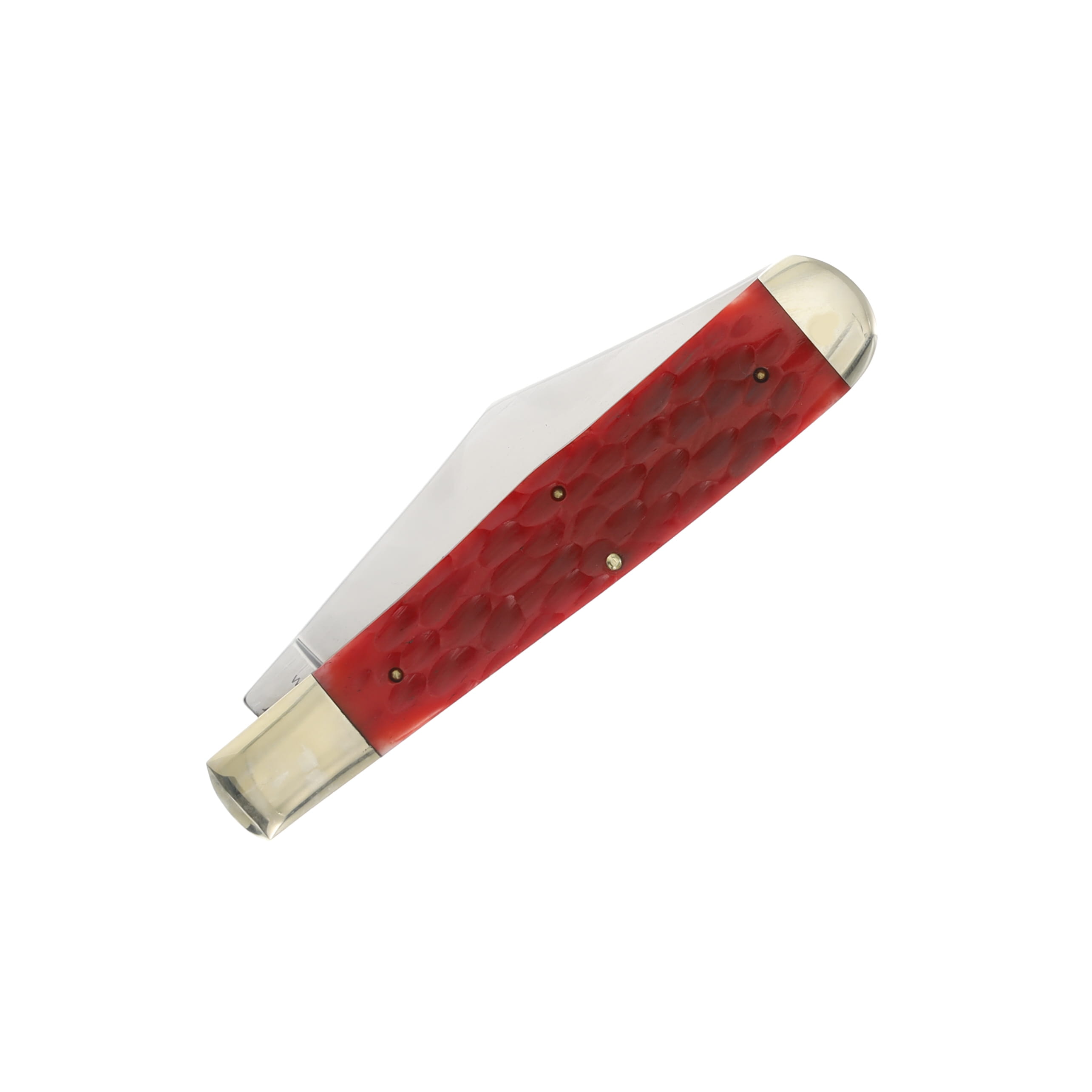 Cooper Cutlery Battle Axe 1-Bld German Style Folding Hunter Red Jigged Bone CCBA5100RJB View 4