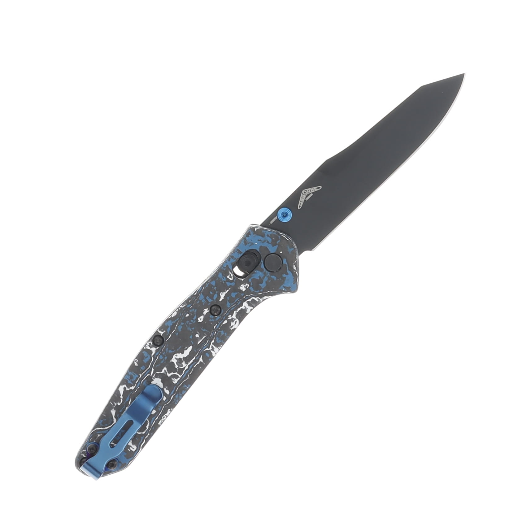 Benchmade Osborne Frost Fat Carbon CPM S30V Blade Folding Knife SMKW Exclusive BM940BK-2508 View 2