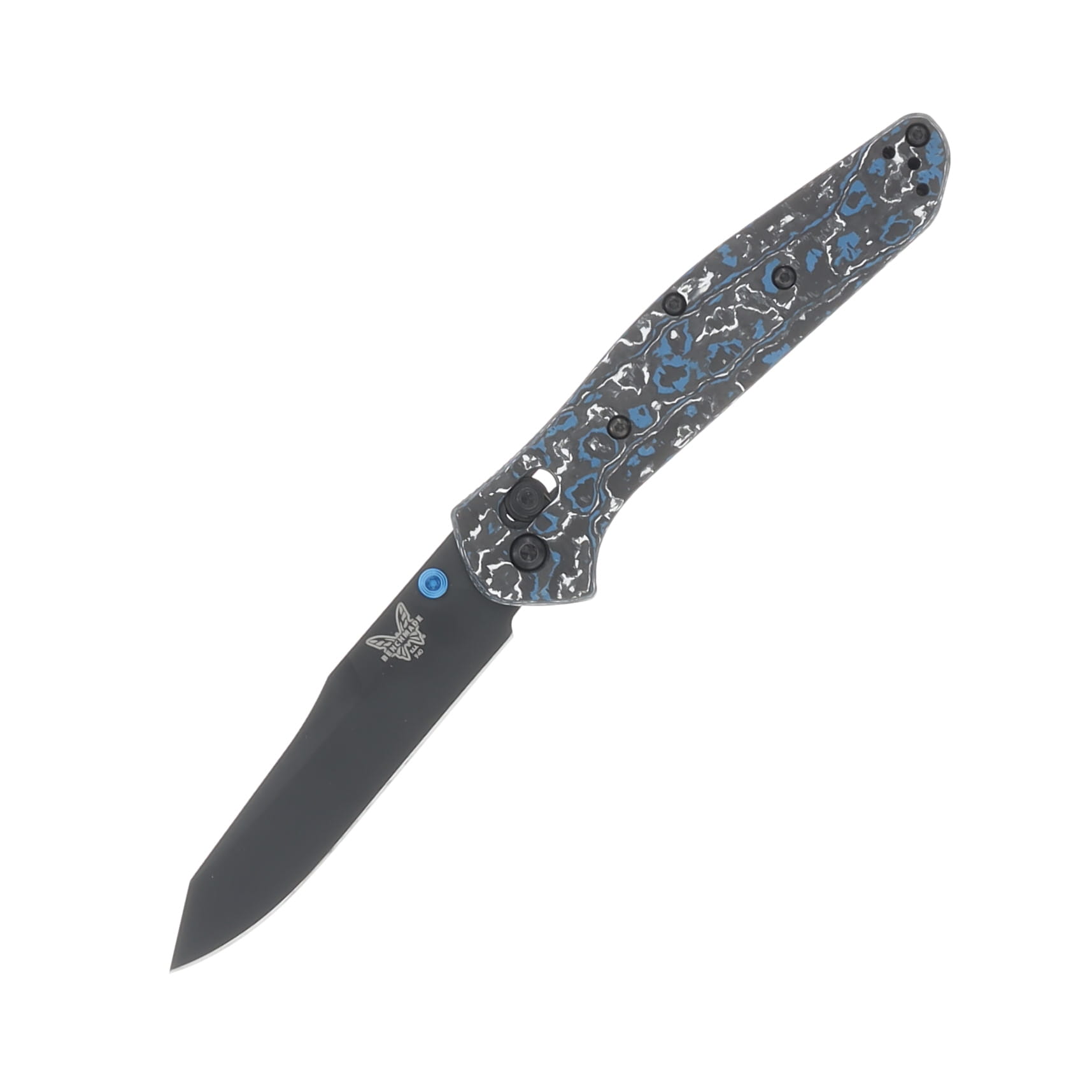 Benchmade Osborne Frost Fat Carbon CPM S30V Blade Folding Knife SMKW Exclusive BM940BK-2508 View 1