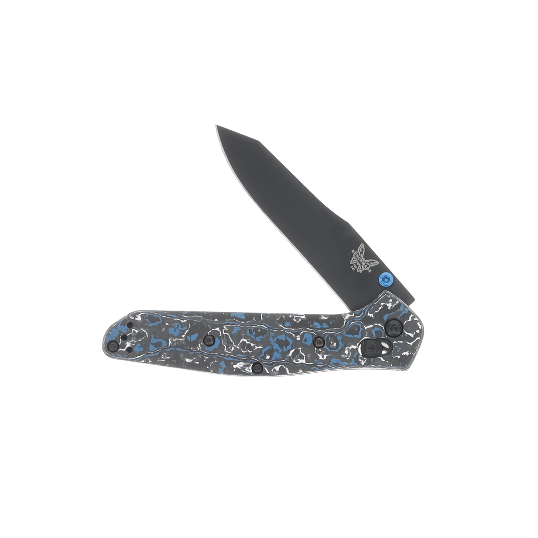 Benchmade Osborne Frost Fat Carbon CPM S30V Blade Folding Knife SMKW Exclusive BM940BK-2508 View 3