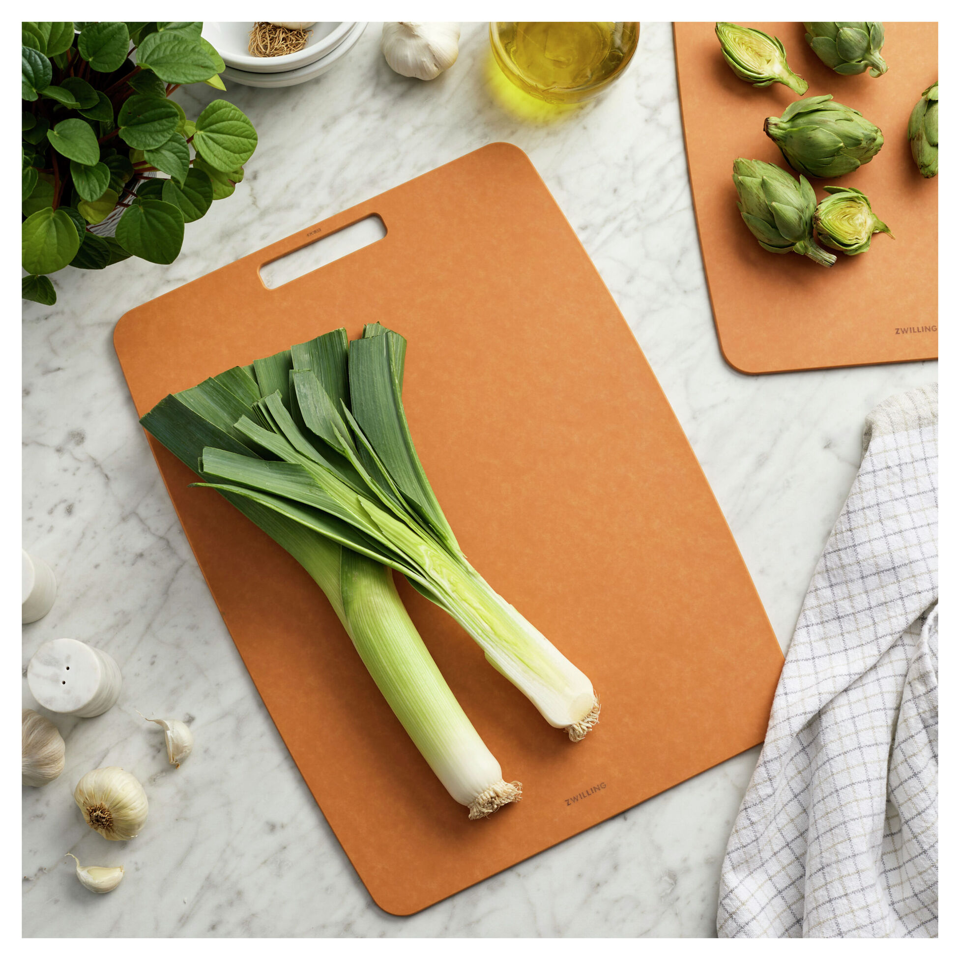 Henckel Plant Fiber Cutting Board 17.5 Inches X 13 Inches Natural 1031106 View 2