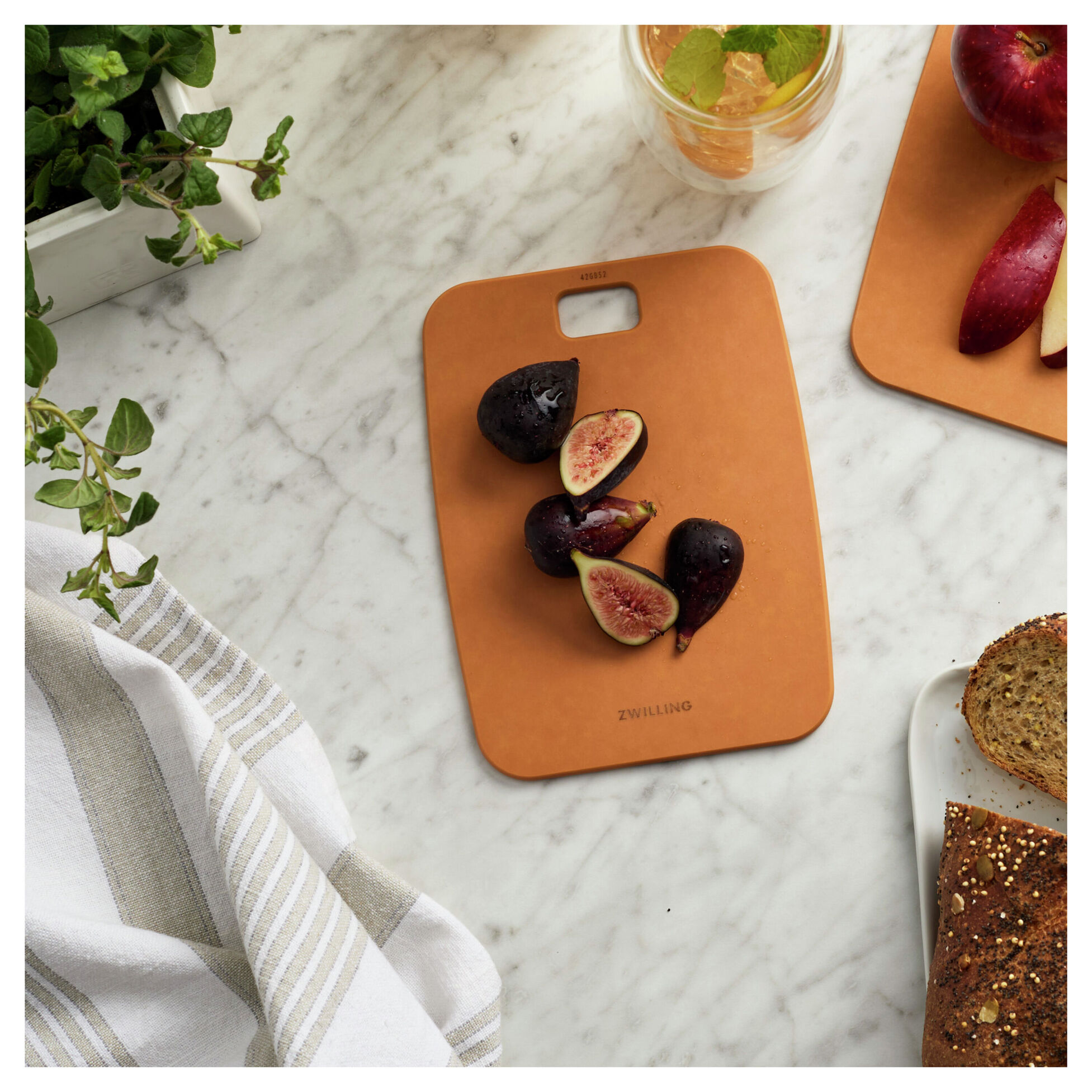Henckel Plant Fiber Cutting Board 8 Inches X 6 Inches Natural 1031149 View 2