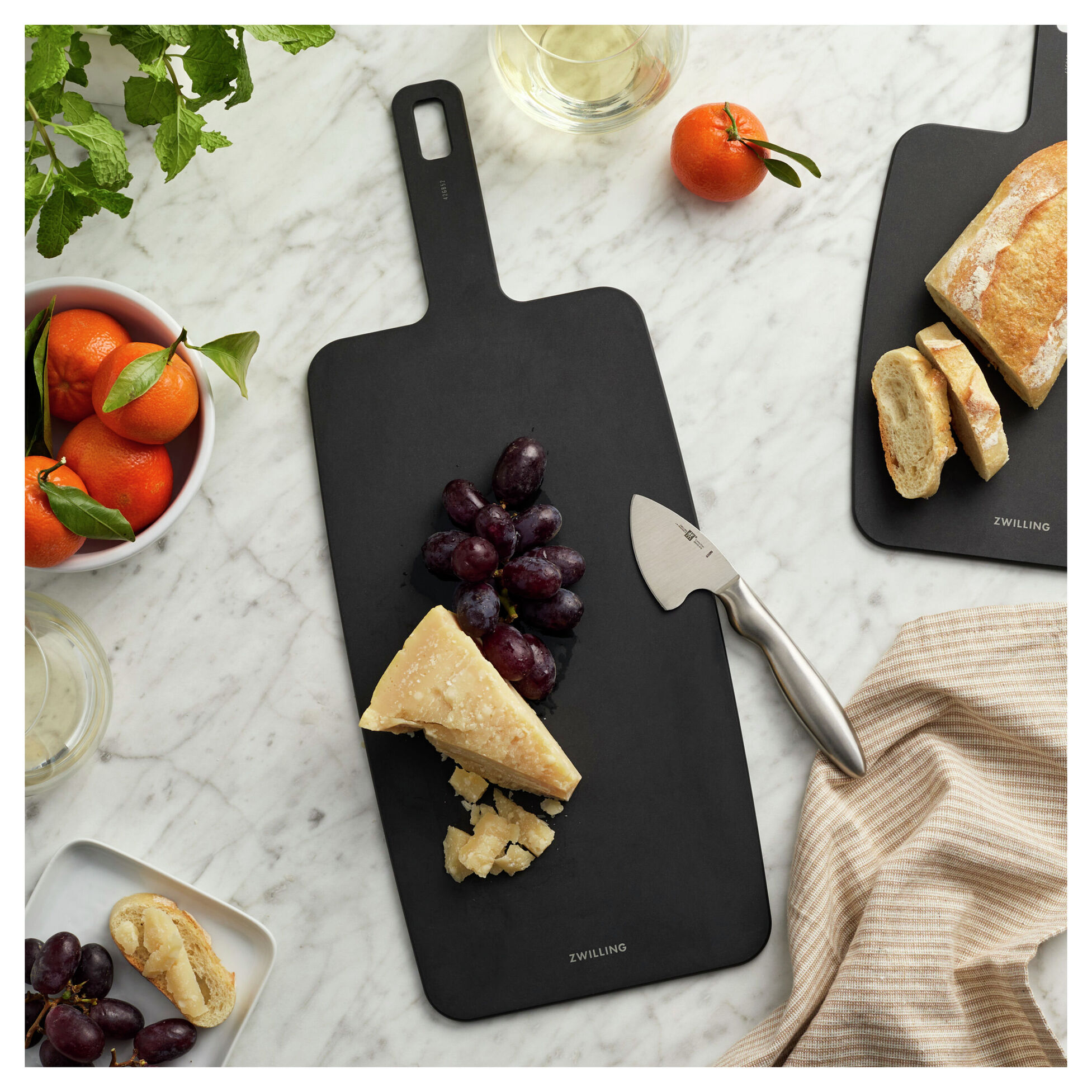 Henckel Plant Fiber Cutting Board Fiber Wood 19In X 7.5In-Slate 1033307 View 2