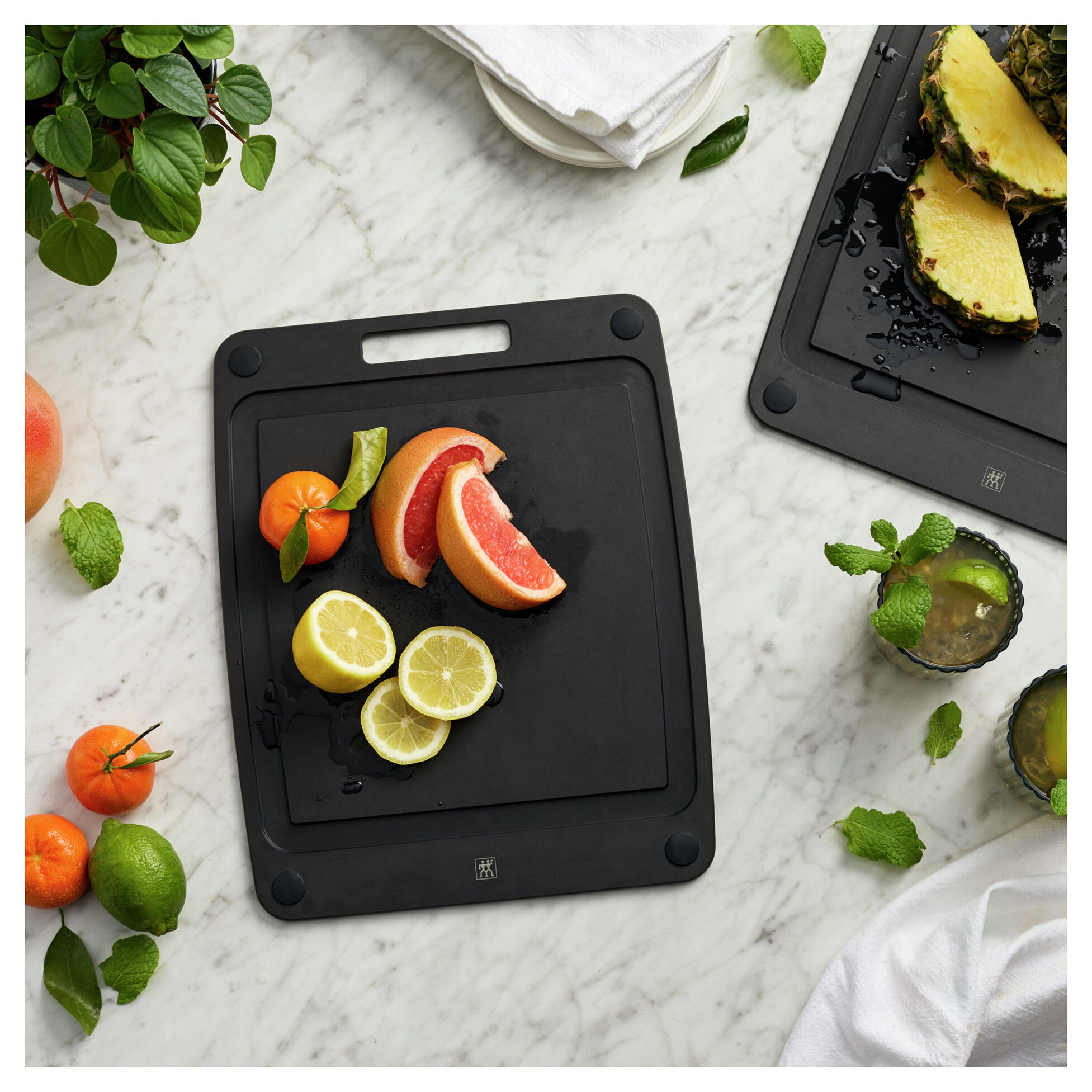 Henckel Plant Fiber Cutting Board Fiber Wood 14In X 11.25In-Slate 1031156 View 2