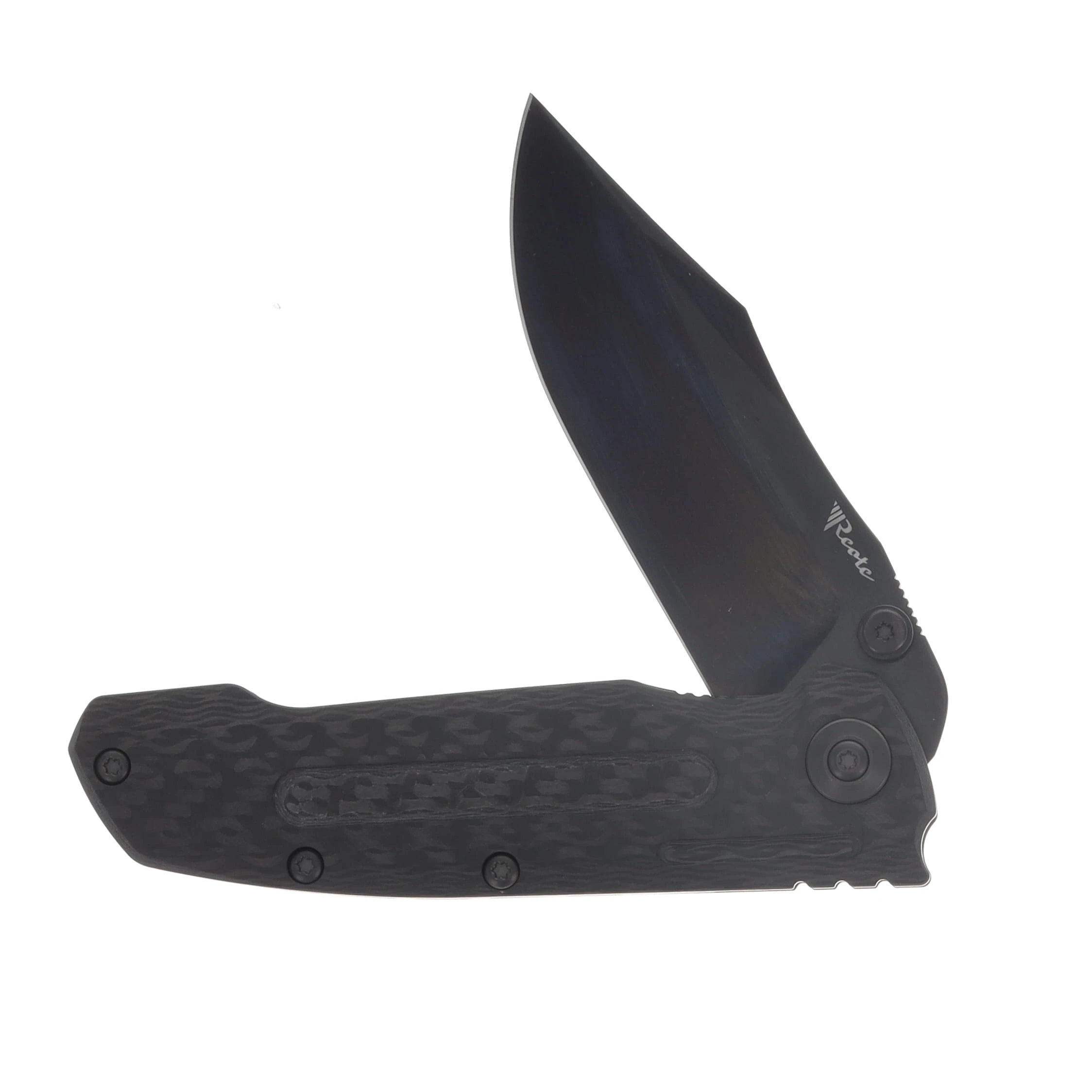 Reate District 9D-V2 Folding Knife DLC 154CM/DLC Titanium RE9D-V2-5 View 3