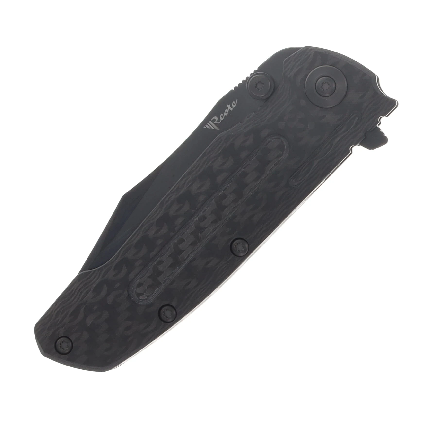 Reate District 9D-V2 Folding Knife DLC 154CM/DLC Titanium RE9D-V2-5 View 5