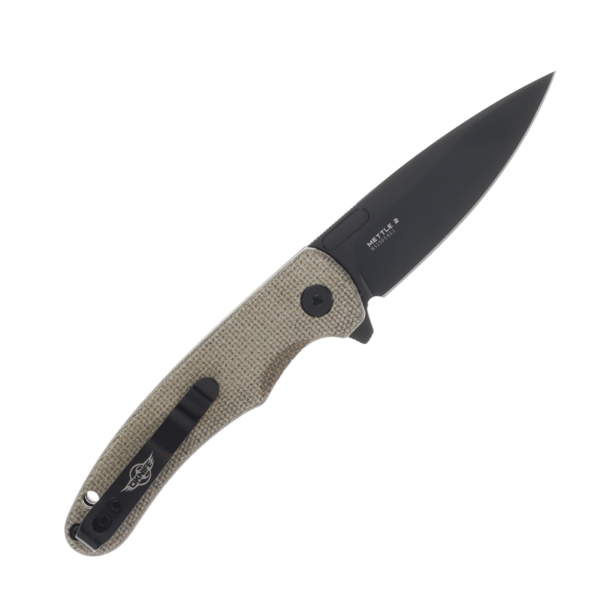 OKNIFE Mettle Folding Knife OD Green METTLEODG View 2