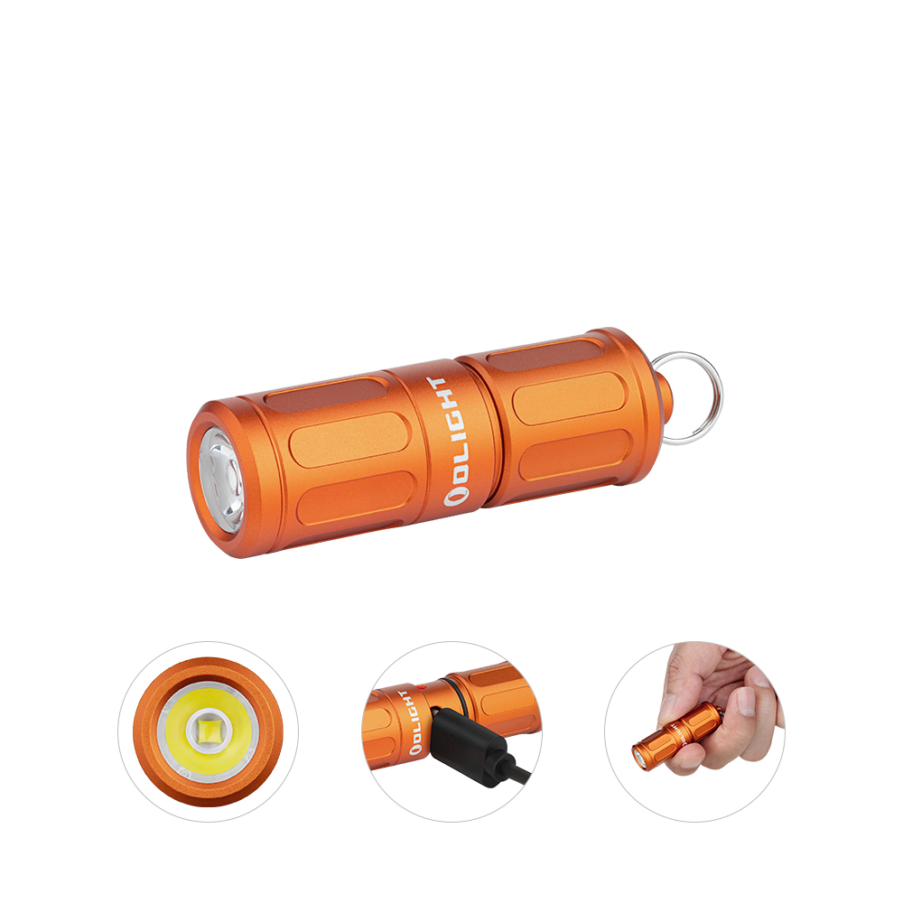 OLIGHT i1R 2 PRO Keychain Flashlight Capsule Orange I1R2PROCOG View 4