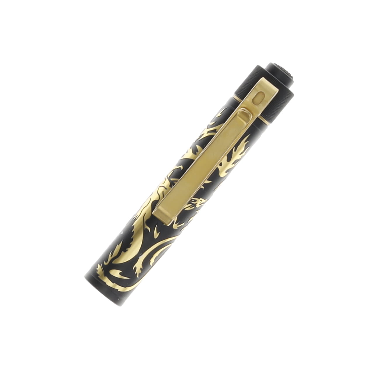 OLIGHT i3T 2 EOS Small EDC Flashlight Dragon & Phoenix Golden Black I3T2DGPNGDBK View 5