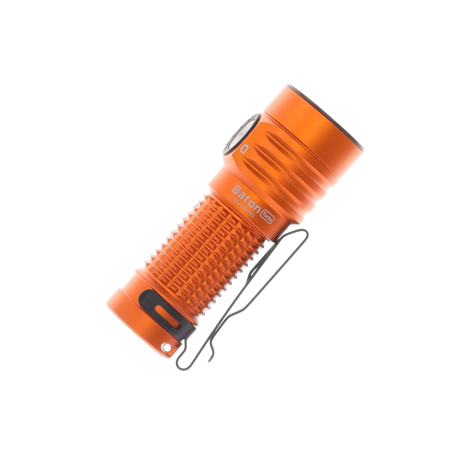 Olight Baton Turbo Compact EDC Flashlight Orange 1000 Lumens Long-Range Beam BATONTURBOOGC2M View 5