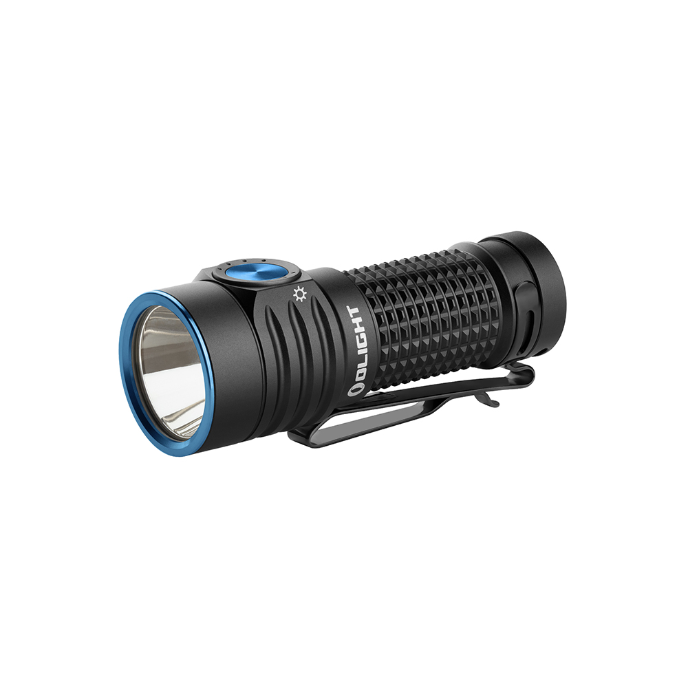 Olight Baton Turbo Compact EDC Flashlight Black 1000 Lumens Long-Range Beam BATONTURBOBKCW View 5