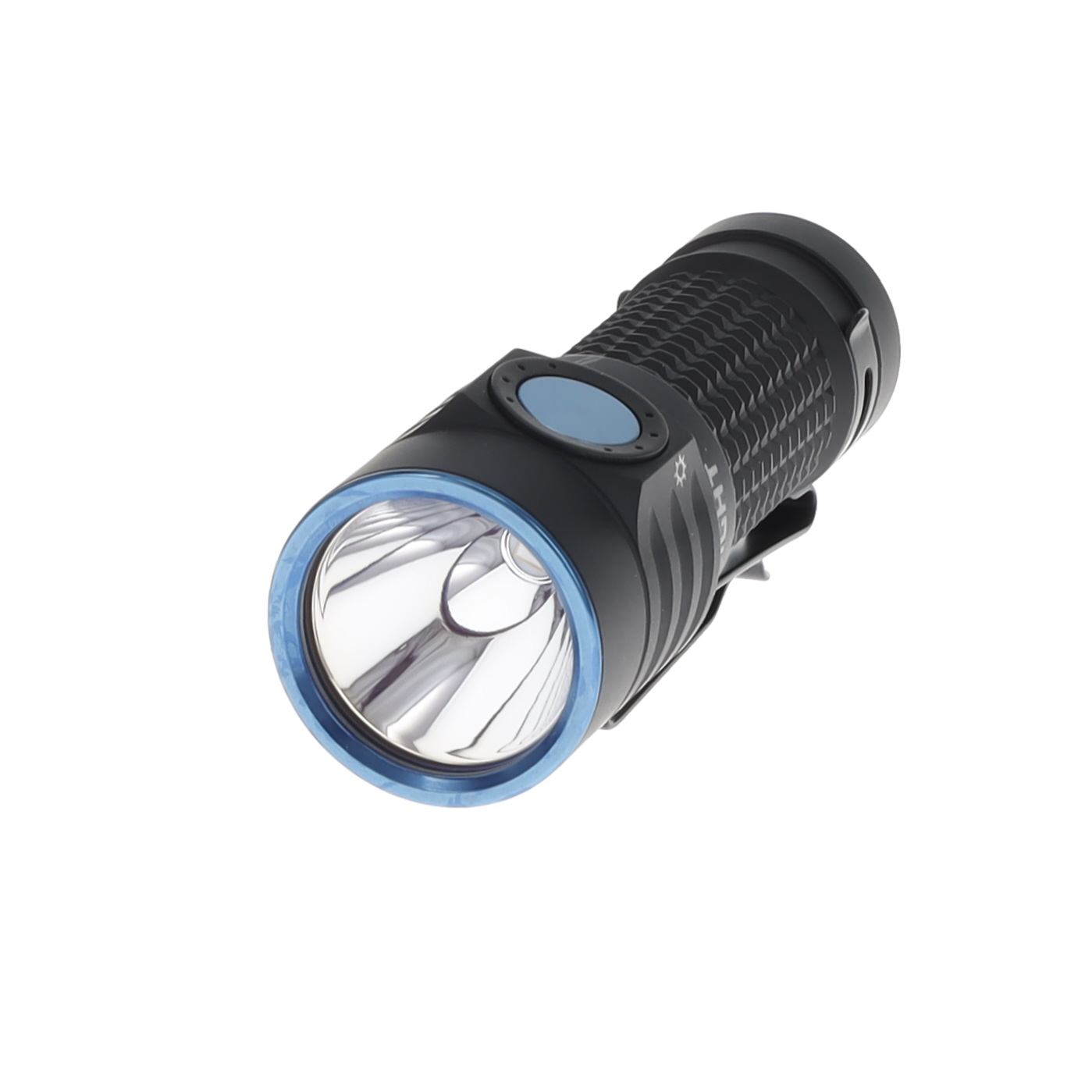 Olight Baton Turbo Compact EDC Flashlight Black 1000 Lumens Long-Range Beam BATONTURBOBKCW View 1