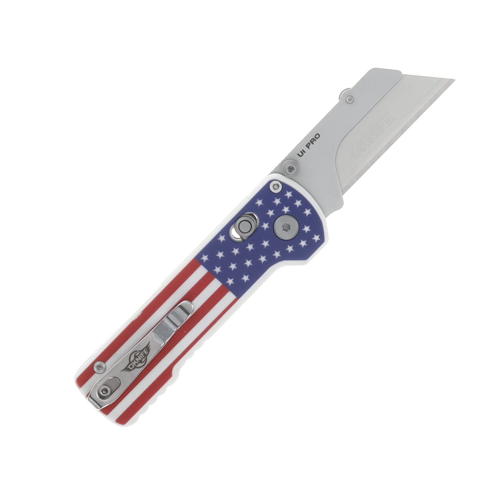OKNIFE U1 Pro Folding Utility Knife Stars & Stripes Edition U1PROSTARS View 2