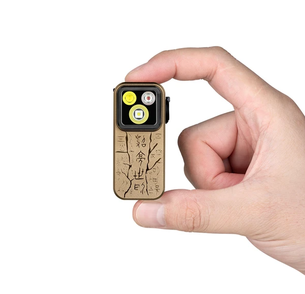 OLIGHT OCLIP PRO CLIP ON FLASHLIGHT W- FLOODLIGHT SPOTLIGHT-RED LIGHT ANCIENT SCRIPT OCLIPPROAS View 7