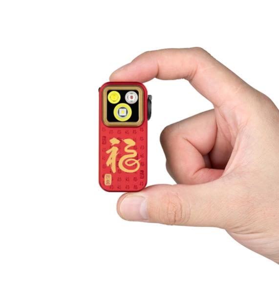 OLIGHT OCLIP PRO CLIP ON FLASHLIGHT W- FLOODLIGHT SPOTLIGHT-RED LIGHT FORTUNE SNAKE SPECIAL EDITION OCLIPPROFSSE View 7