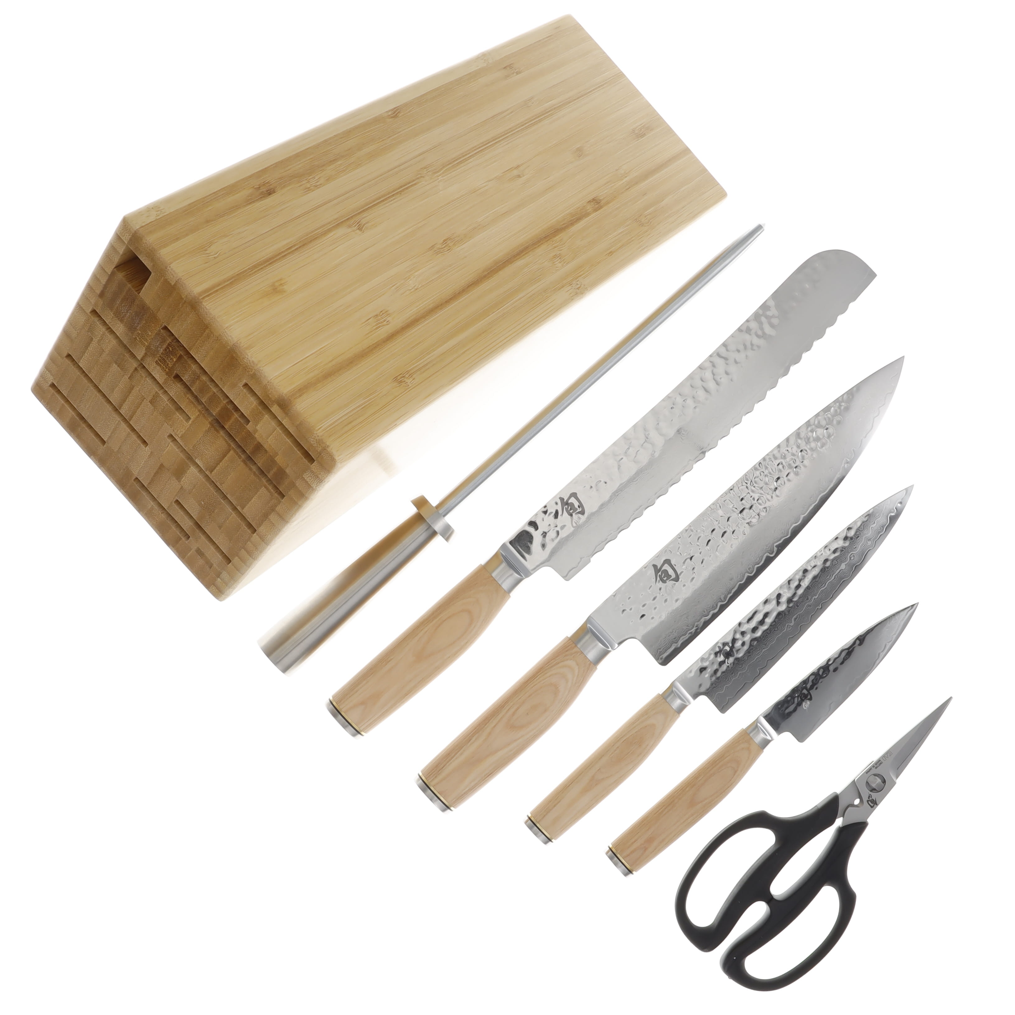 Shun Premier Blonde 7 pc Essential Block Set STDMS0700W View 2