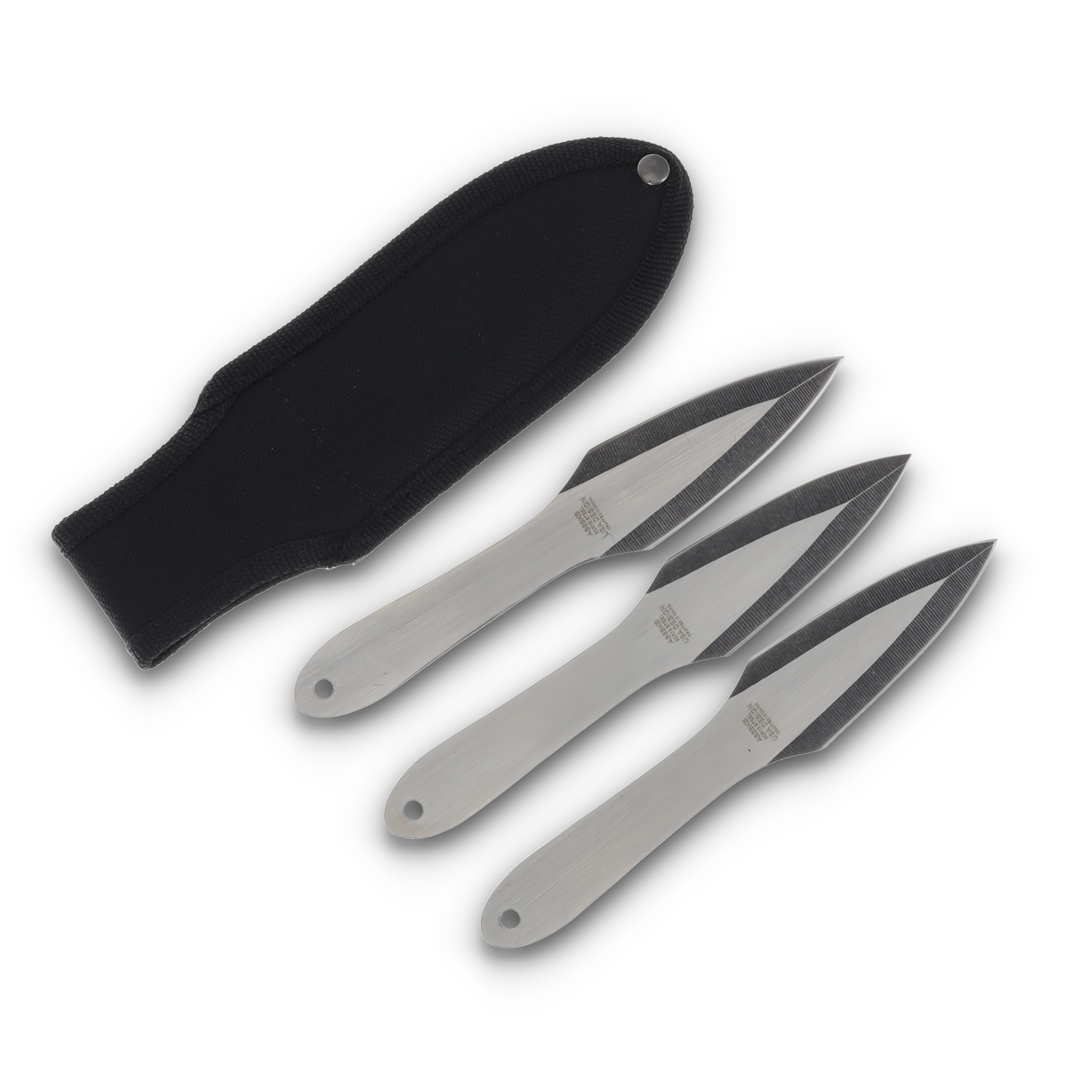 Neptune Trading Aeroblades Japanese Warrior Throwing Knife Set NTAB5BKS View 2