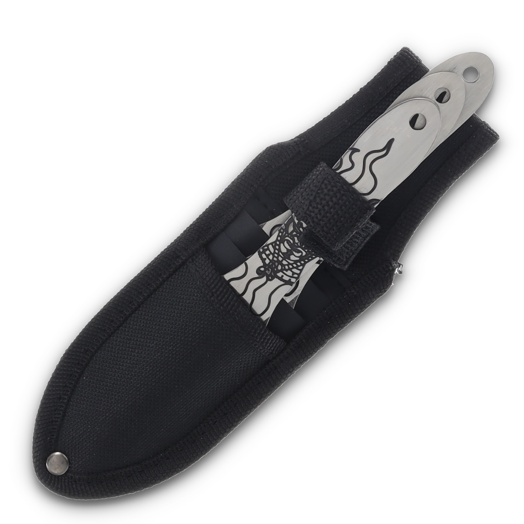Neptune Trading Aeroblades Japanese Warrior Throwing Knife Set NTAB5BKS View 9