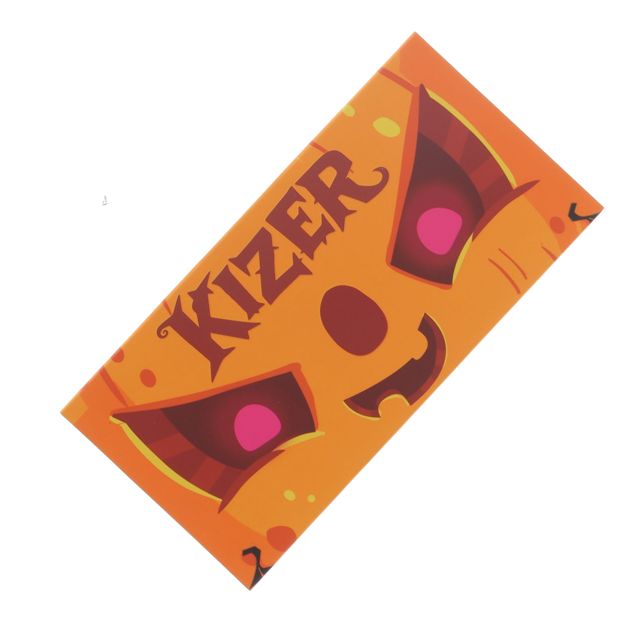 Kizer Mini Bulldog Folding Knife Orange G-10 Pumpkin-Bat Milled Handle Black Stonewashed Nitro V Blade V3672SHW1 View 7