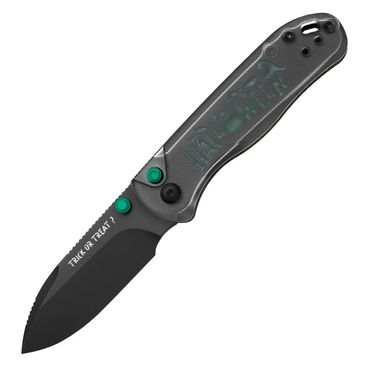 Kizer Drop Bear 2 Halloween 2025 Black Acrylic, Micarta & G-10