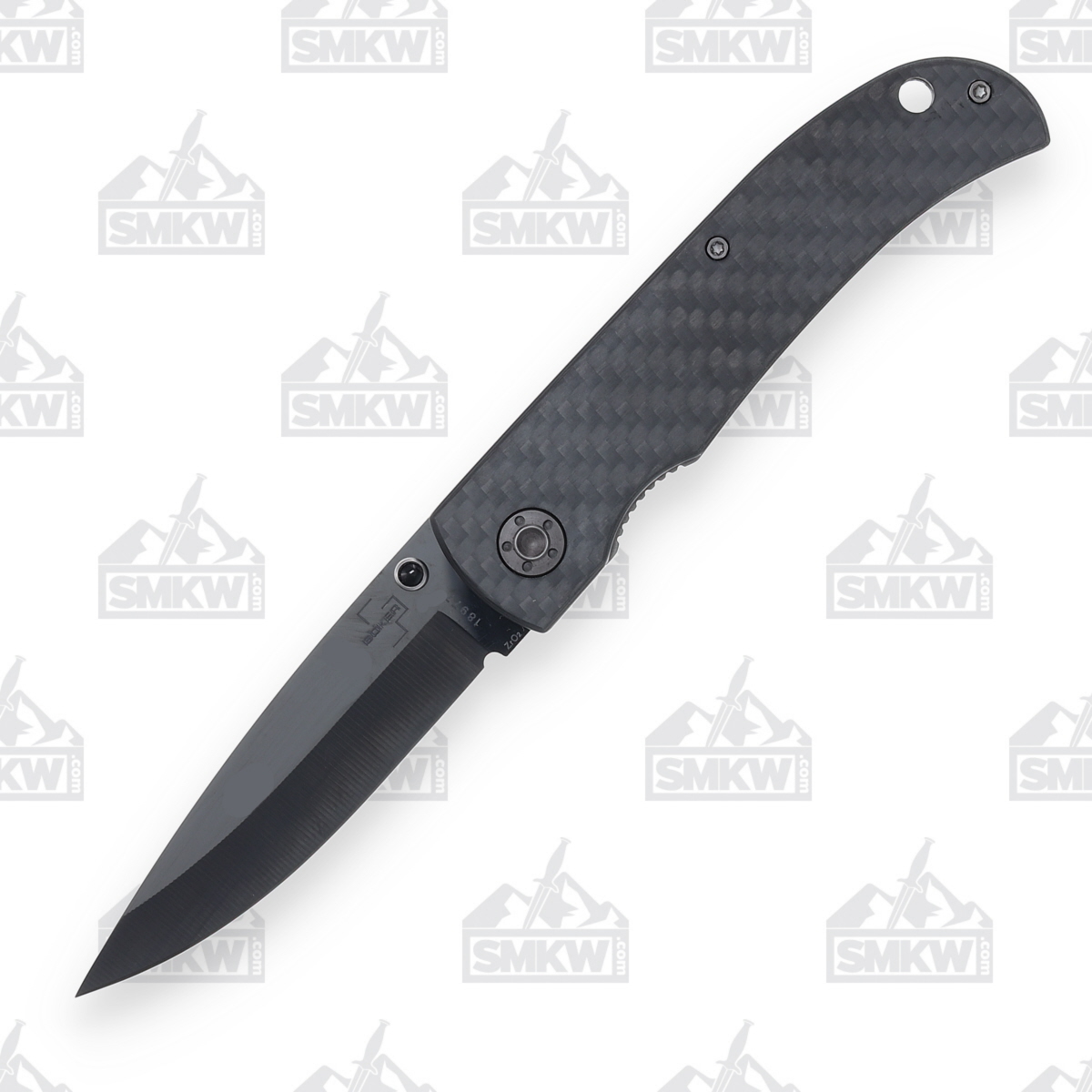 Boker Plus Anti Grav Folding Knife 3.31in Plain Edge Carbon Fiber BKBO036 View 2