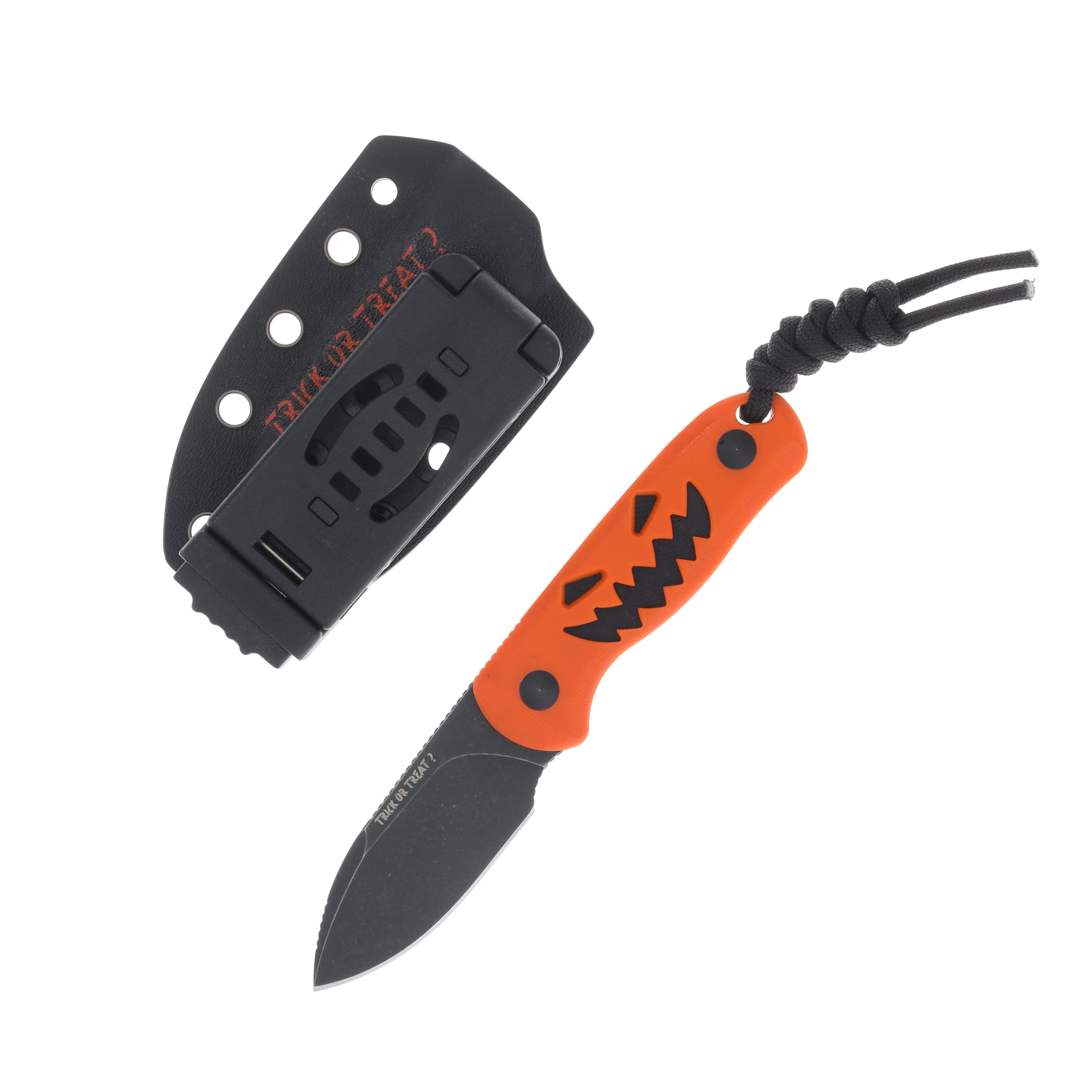 Kizer Drop Bear Fixed Blade Knife Halloween 2025 Pumpkin Milled G