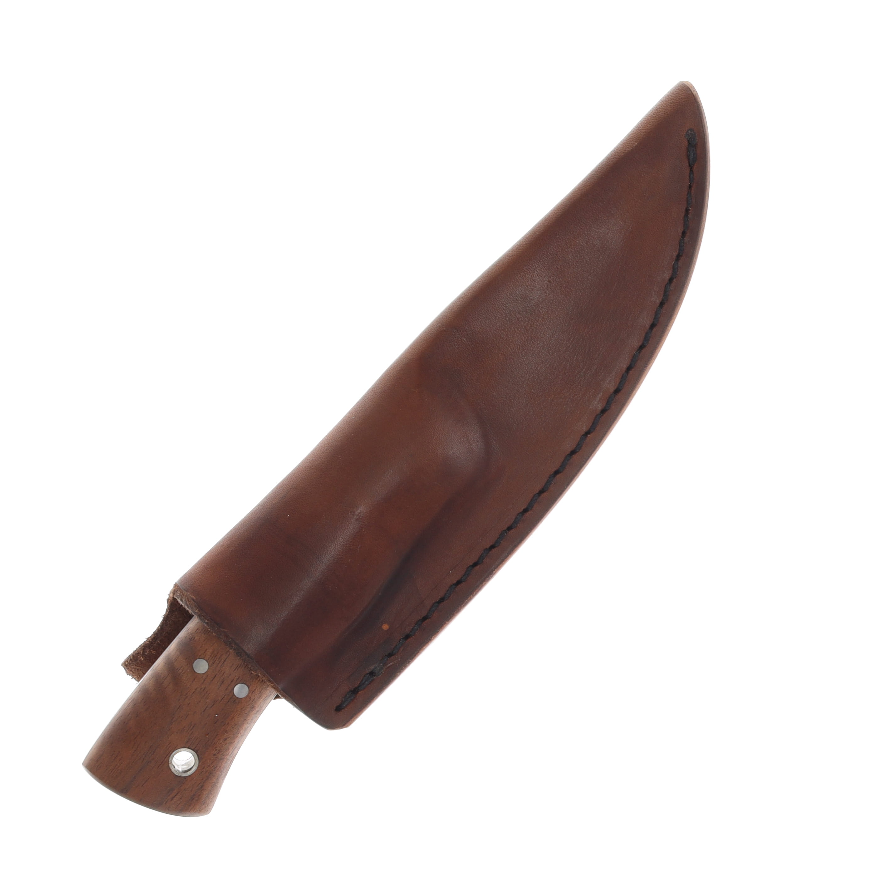 Weatherford Outdoorsman Fixed Blade Walnut Handle 1095 Carbon Steel Blade WKC141 View 4