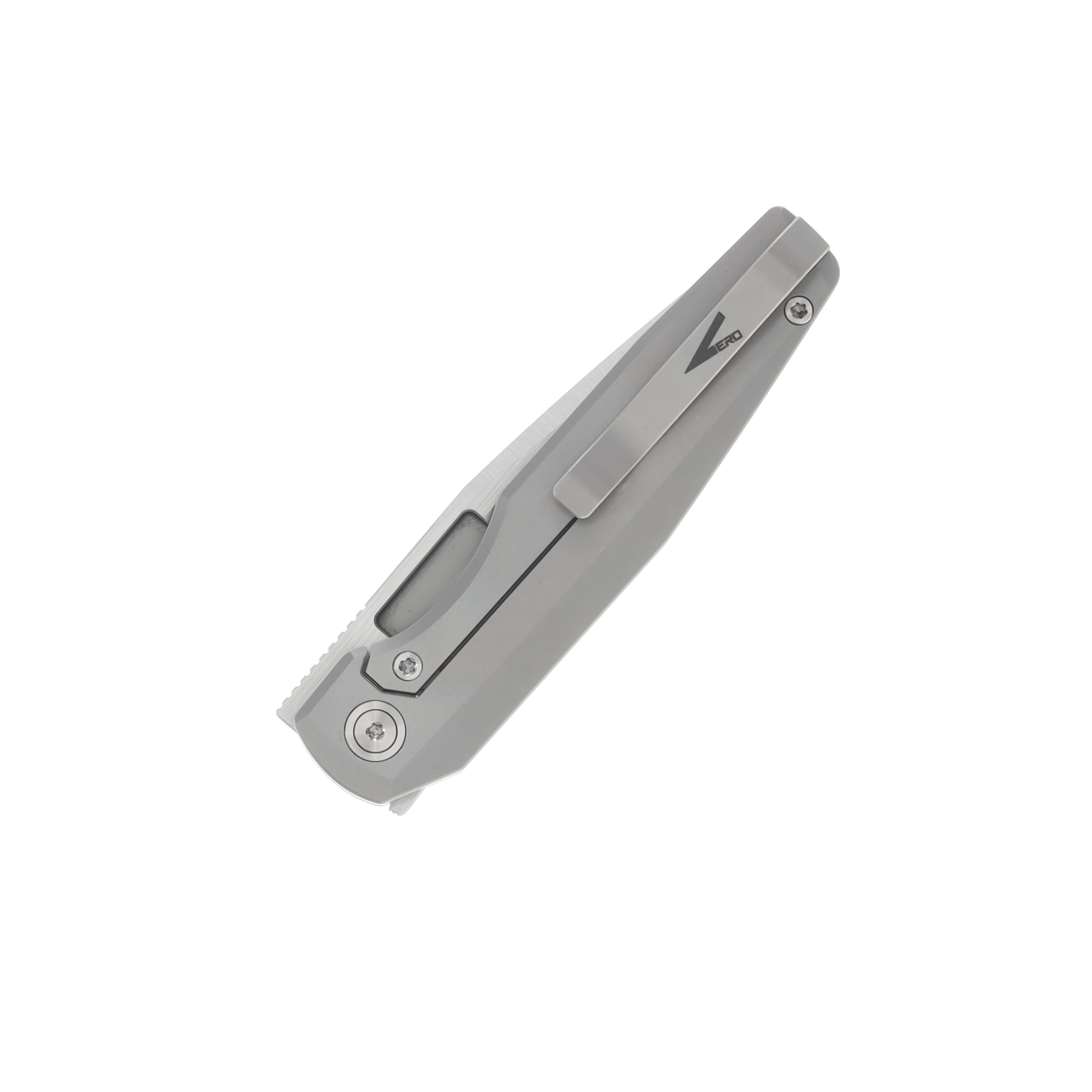 Vero Engineering Lux 3.3 Stonewash 3.25in Plain Belt Satin Drop Point V-LU-BST-FK-1598-S View 4