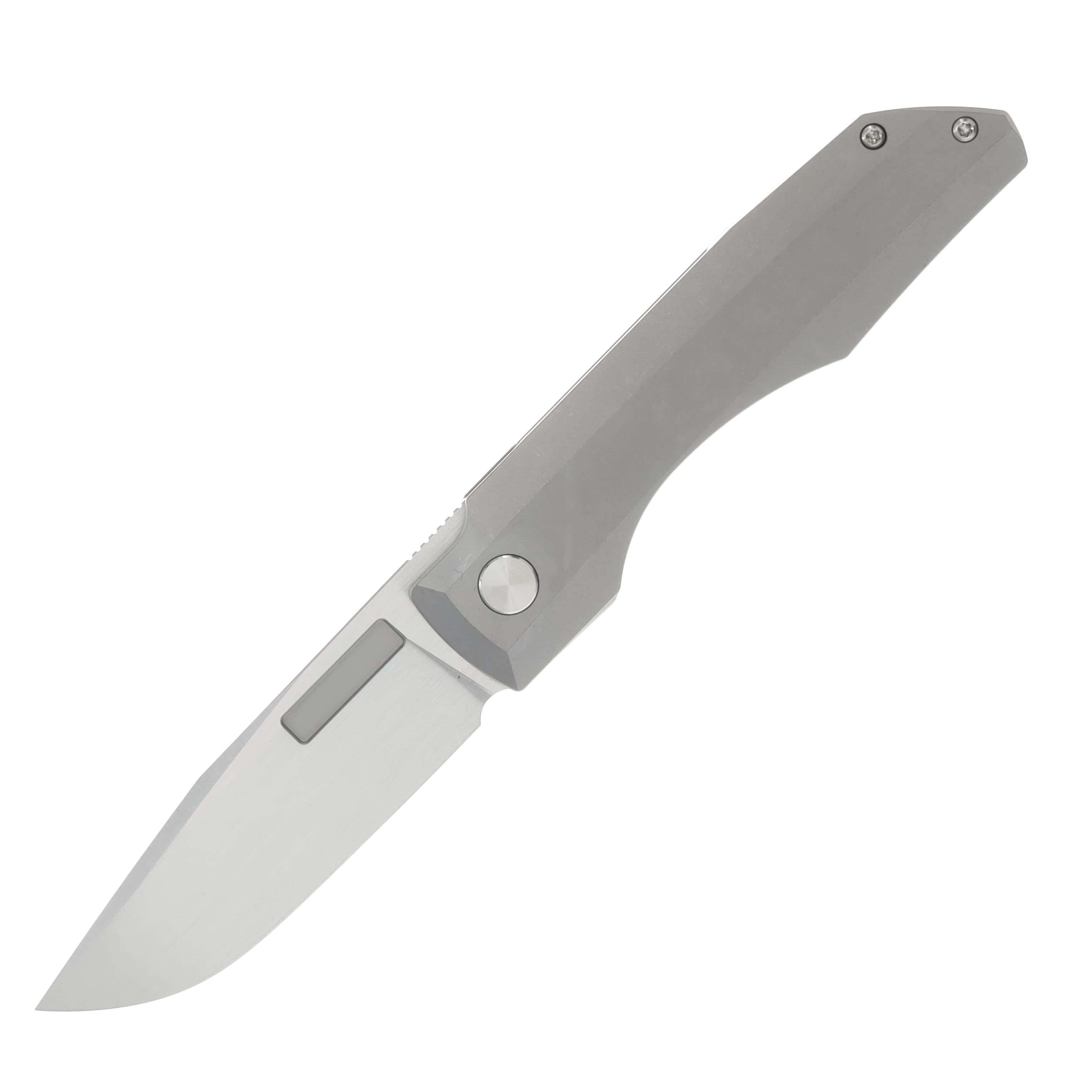 Vero Engineering Impulse Thin Stonewash 3.65in Plain Hand Satin Drop Point V-VIT-HSS-FK-0235-S View 1