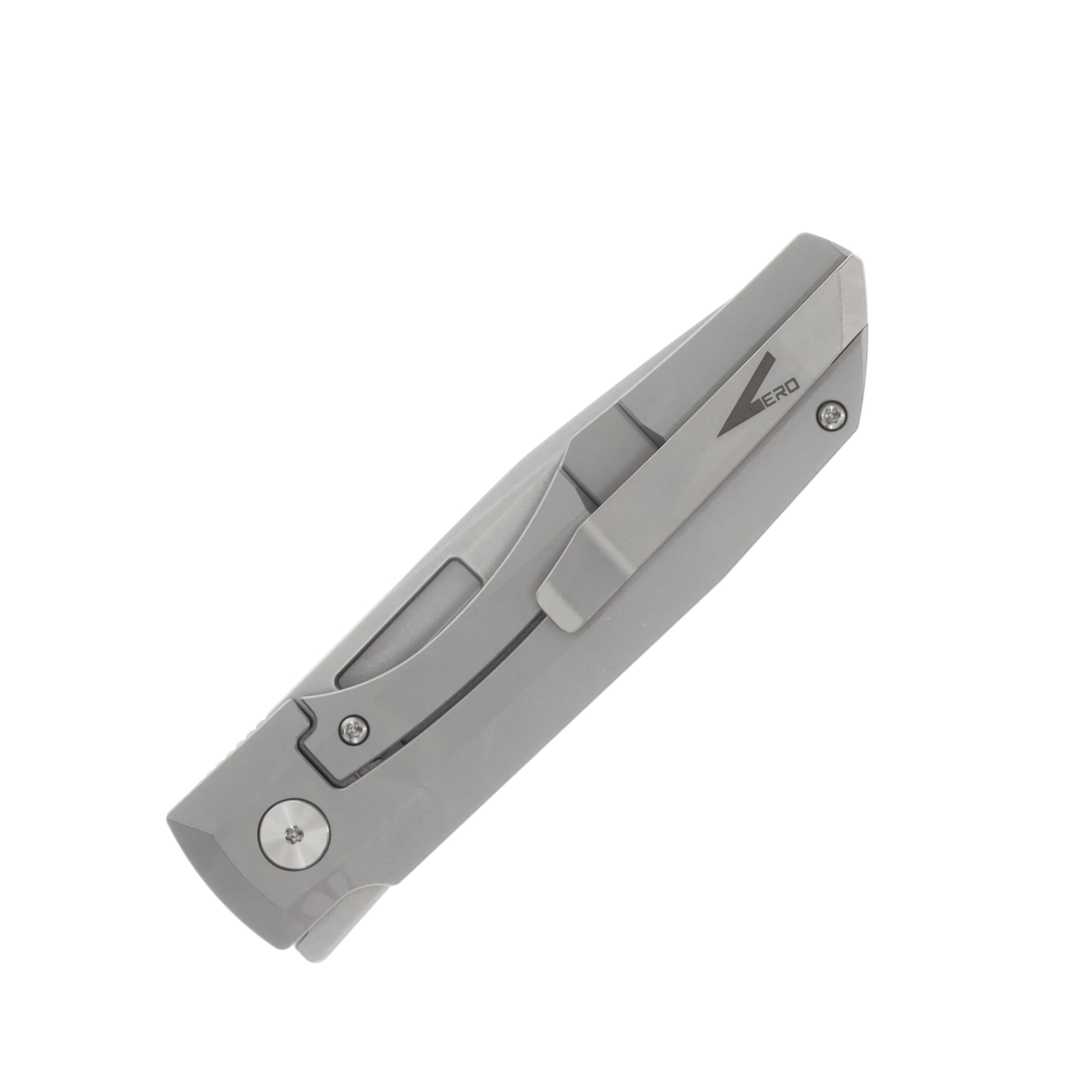 Vero Engineering Impulse Thin Stonewash 3.65in Plain Stonewash Drop Point V-VIT-SS$-FK-0233-S View 4