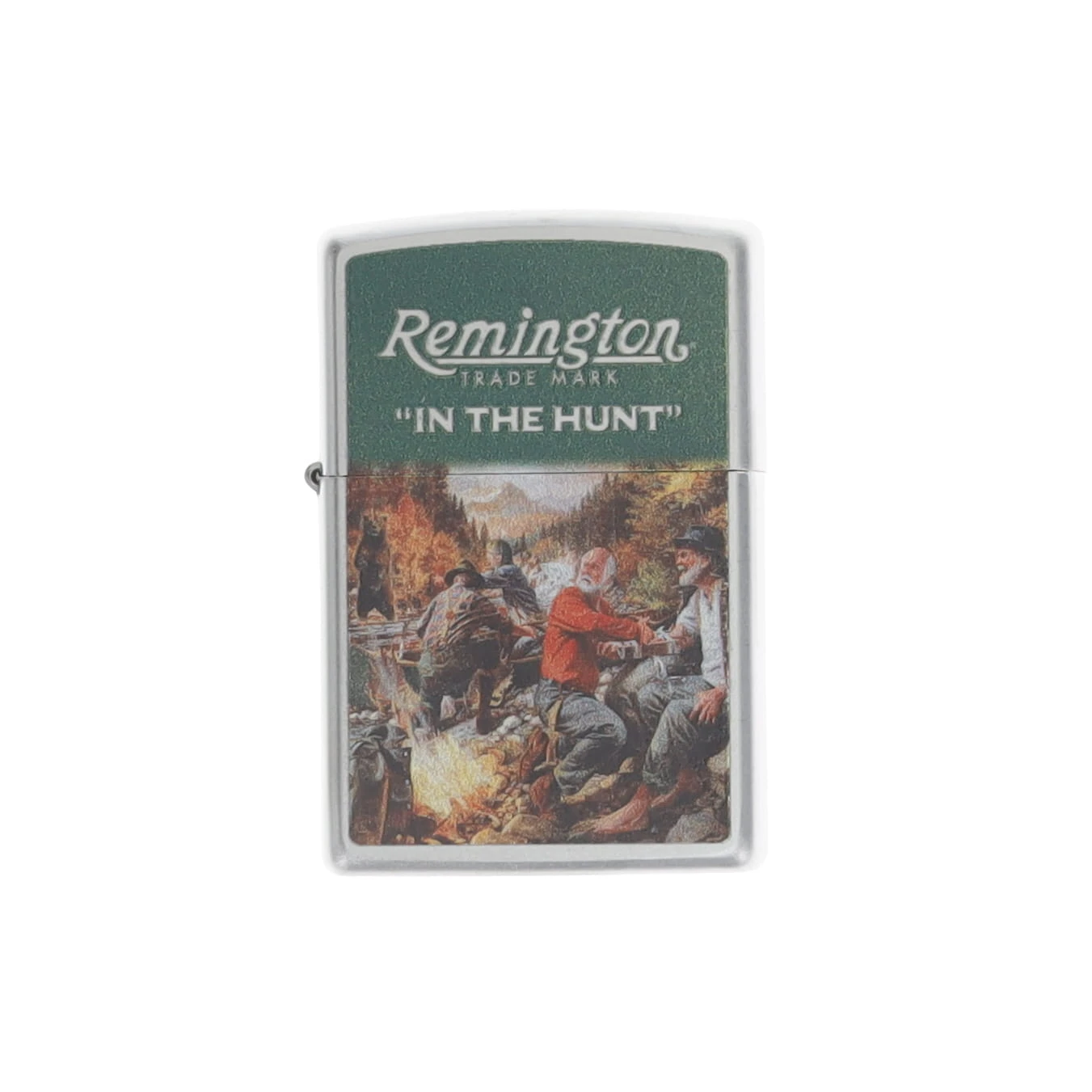 Zippo Remington "In The Hunt" 2026 Silver Bullet Knife Special Edition Lighter ZPR424167 View 1