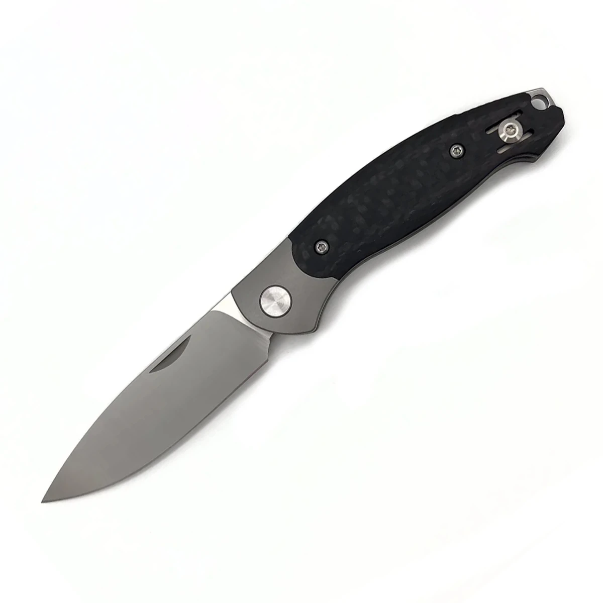 GiantMouse Knives G1 ACE Farley V2 Folding Knife Carbon Fiber GMFARLEYTIBCF View 1