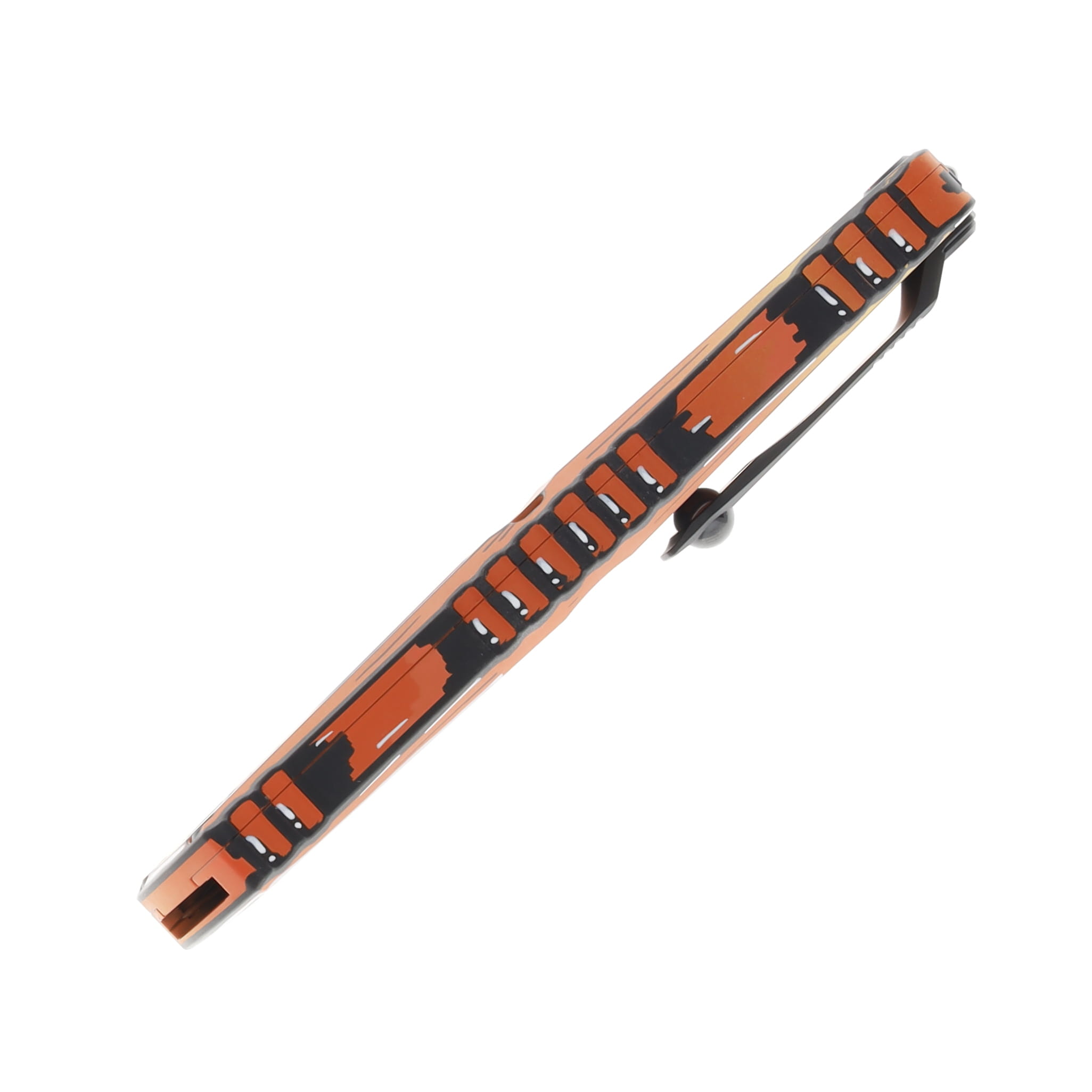 Microtech Combat Troodon GEN III S-E Standard Cerakote Cel Shade Orange 4In. Drop Point OTF Automatic AUMT11431ORCOMICS View 6