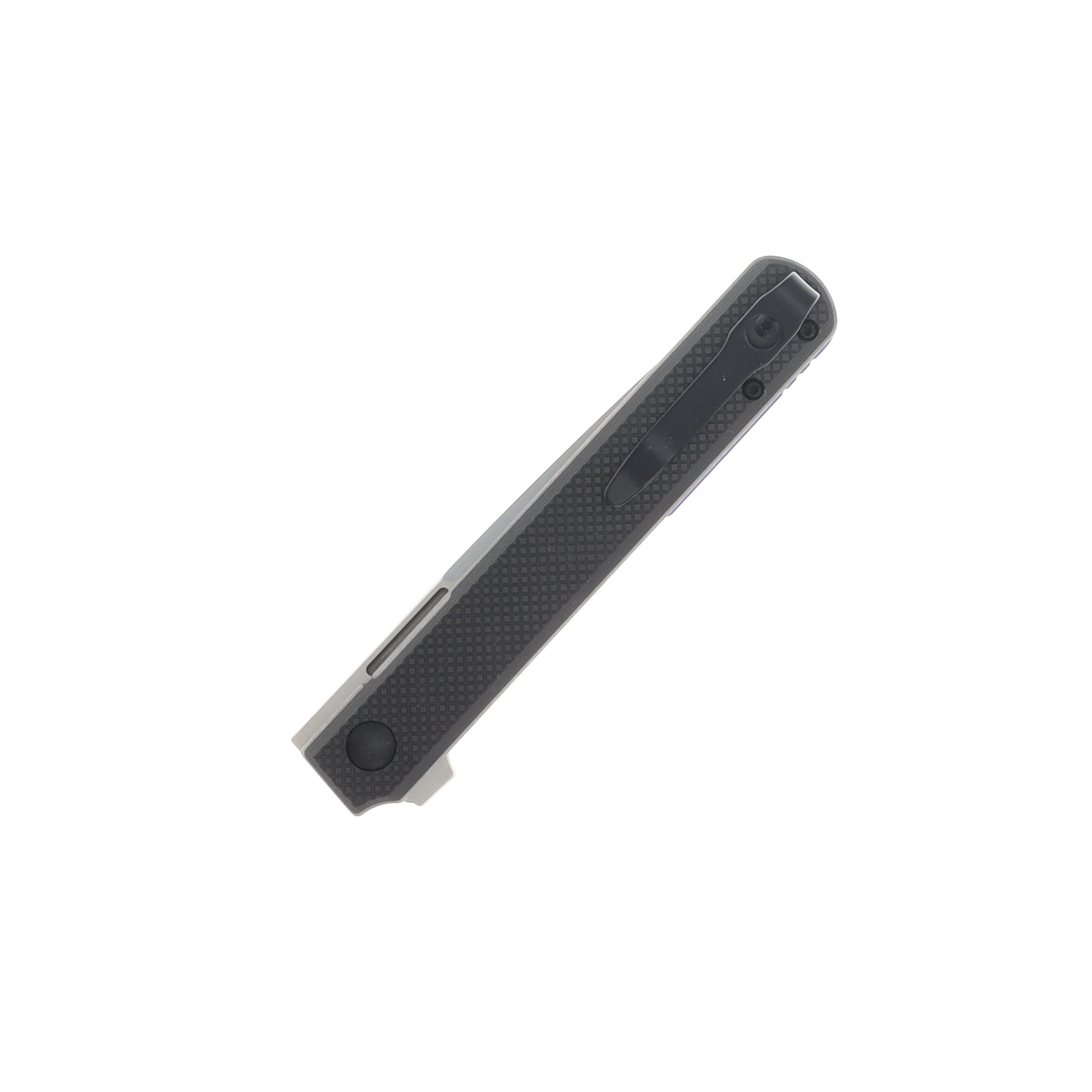Skallywag Tactical Swifttail Gray 3.75 Inch Plain Gray Straight Back SWTST View 4