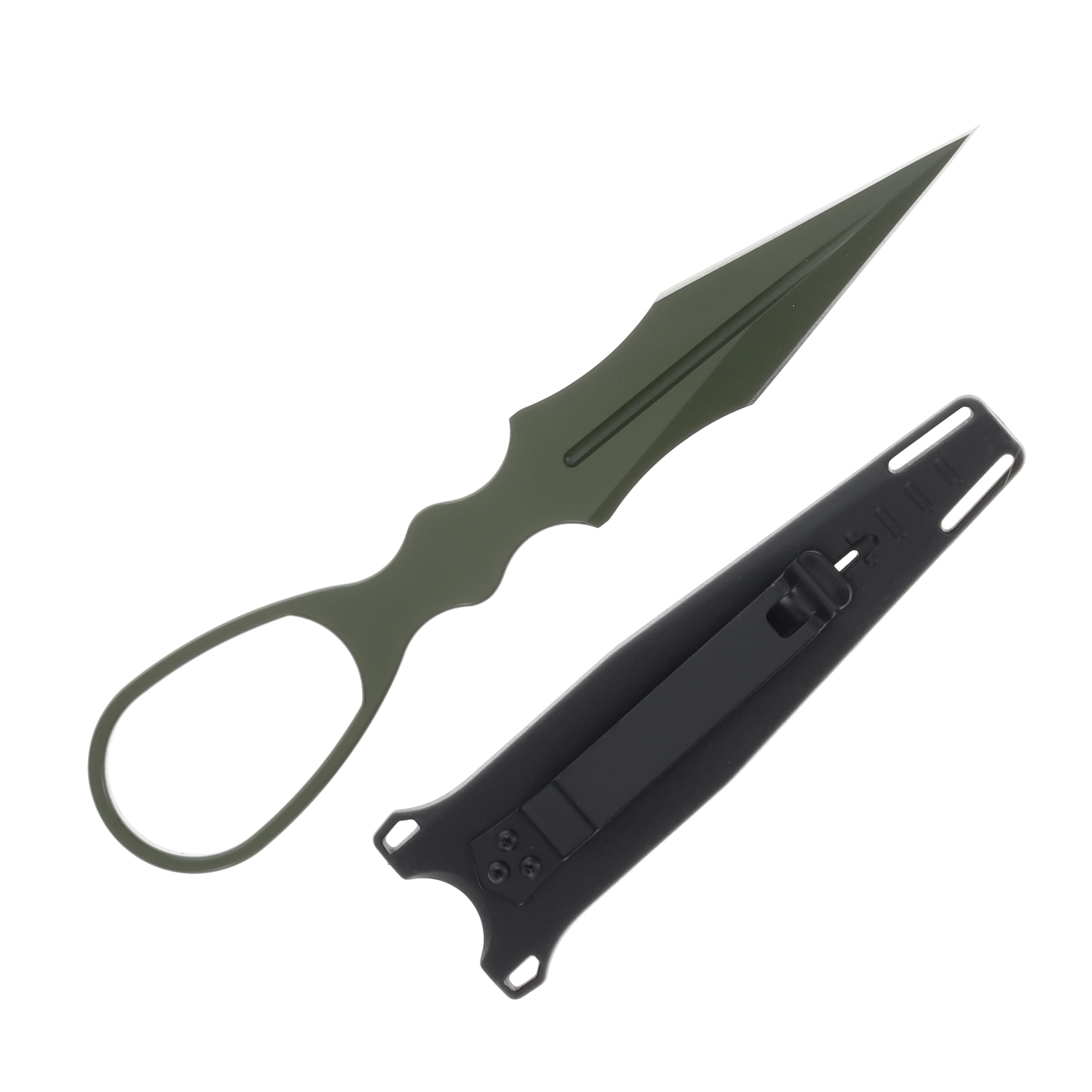 Skallywag Tactical D2 Dagger OD Green 2.5 Inch Plain OD Green Dagger SWTD2DODG View 2