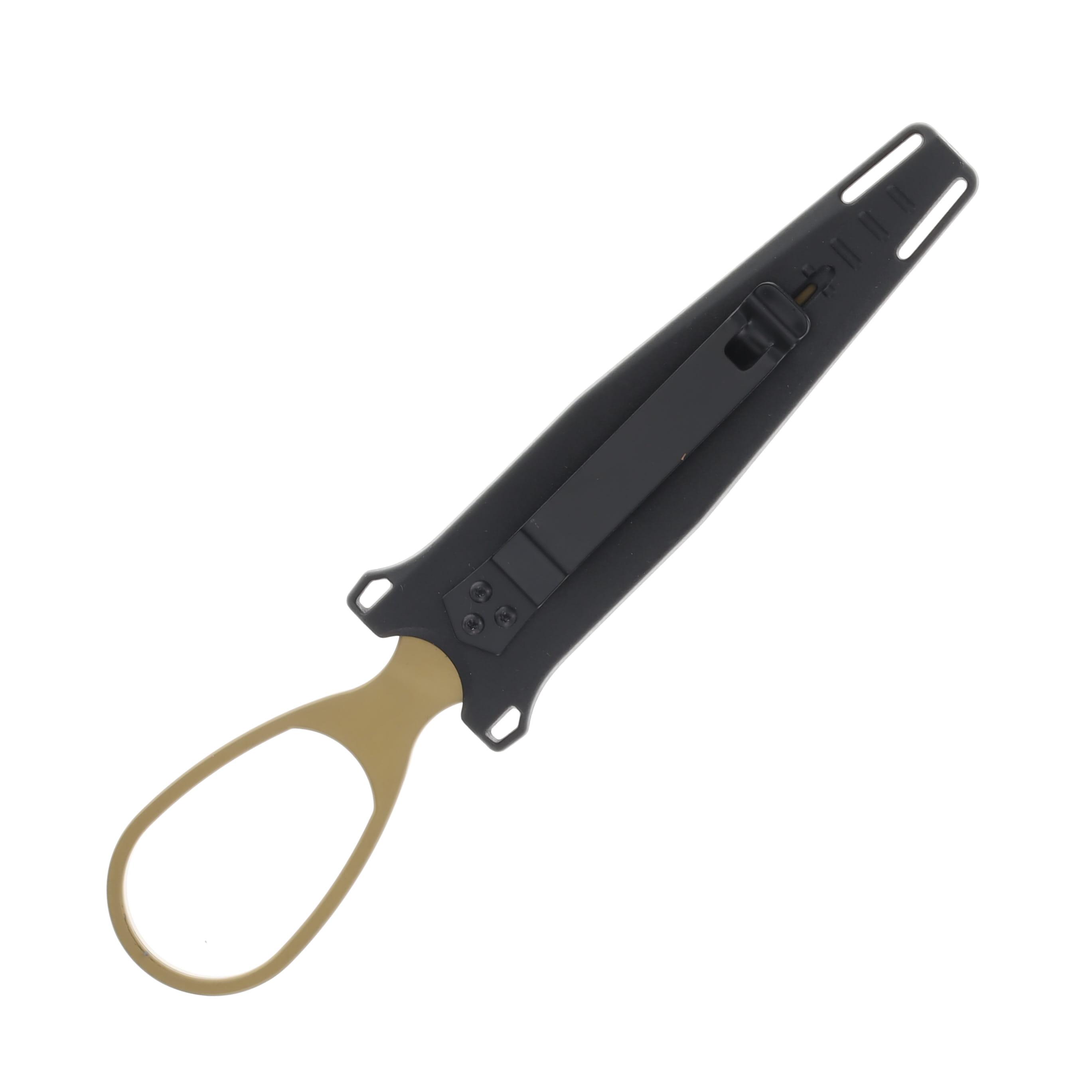 Skallywag Tactical D2 Dagger Bounty Gold 2.5in Plain Bounty Gold Dagger SWTD2DBG View 4