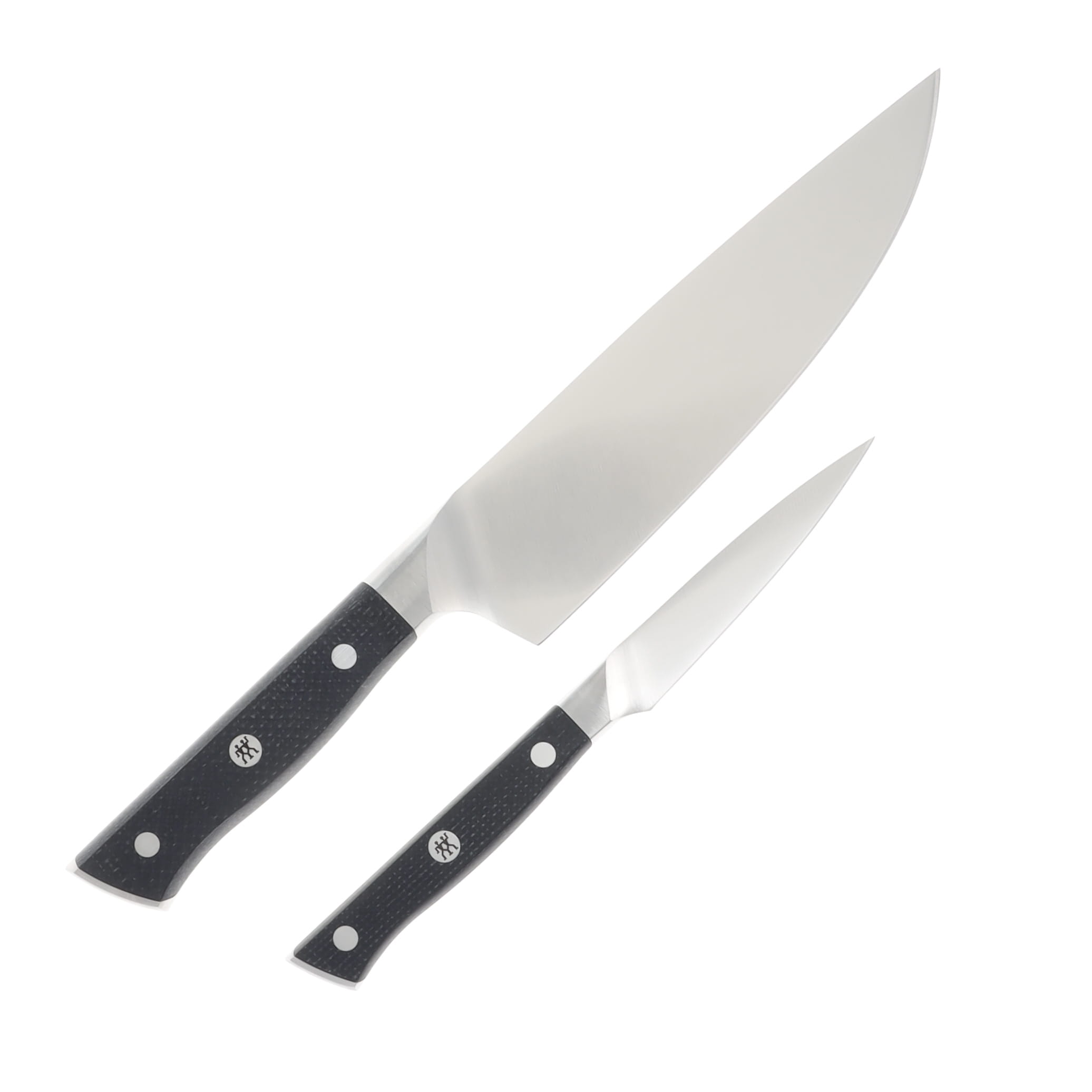 ZWILLING Henckels Spectrum 2-pc Knife Set Matte Black Jute Micarta 1033923 View 2