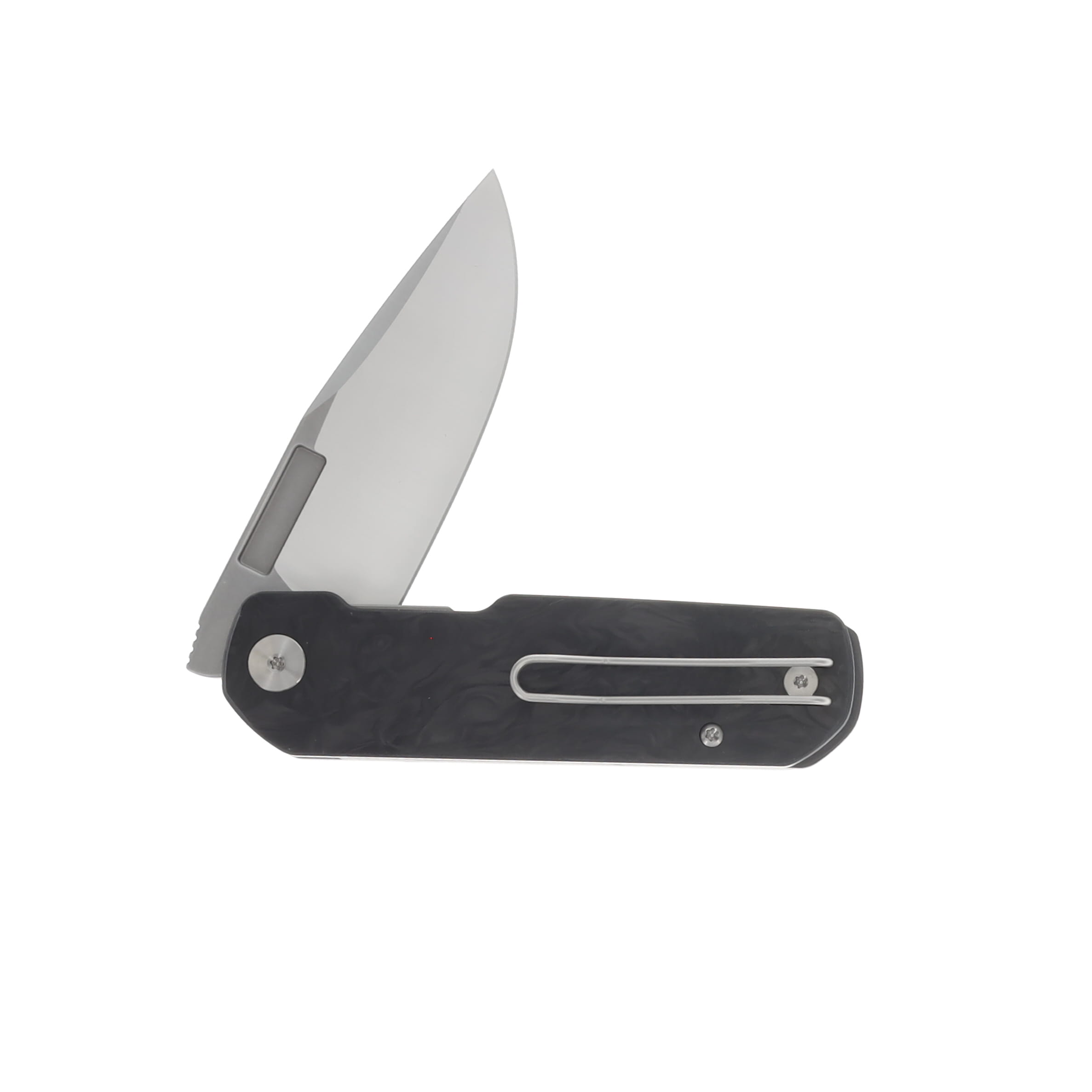 Vero Engineering Avid 1 Marbled 3.25 Inch Plain Belt Satin Drop Point V-AB-MBMCF-2244-S View 4