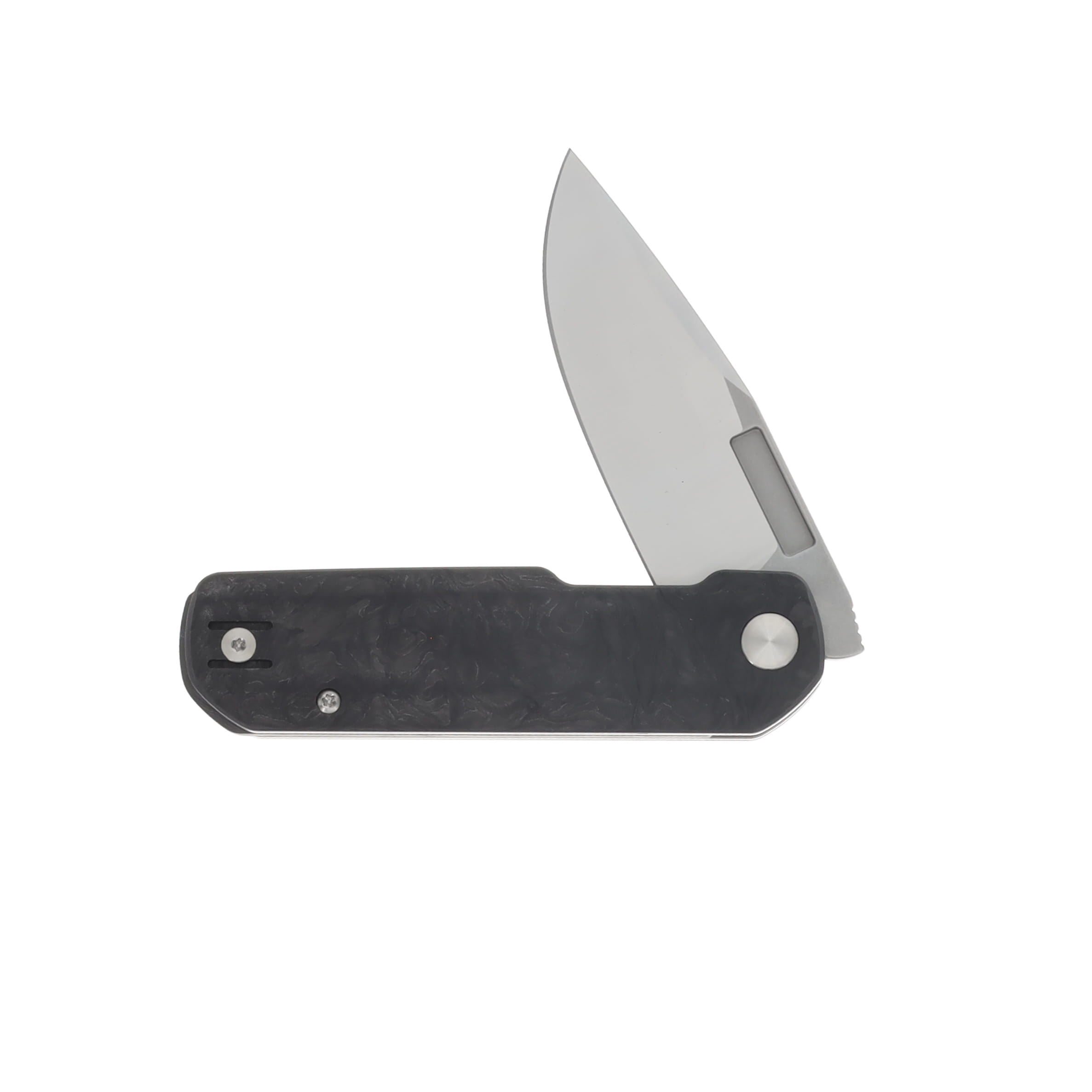 Vero Engineering Avid 1 Marbled 3.25 Inch Plain Belt Satin Drop Point V-AB-MBMCF-2244-S View 3