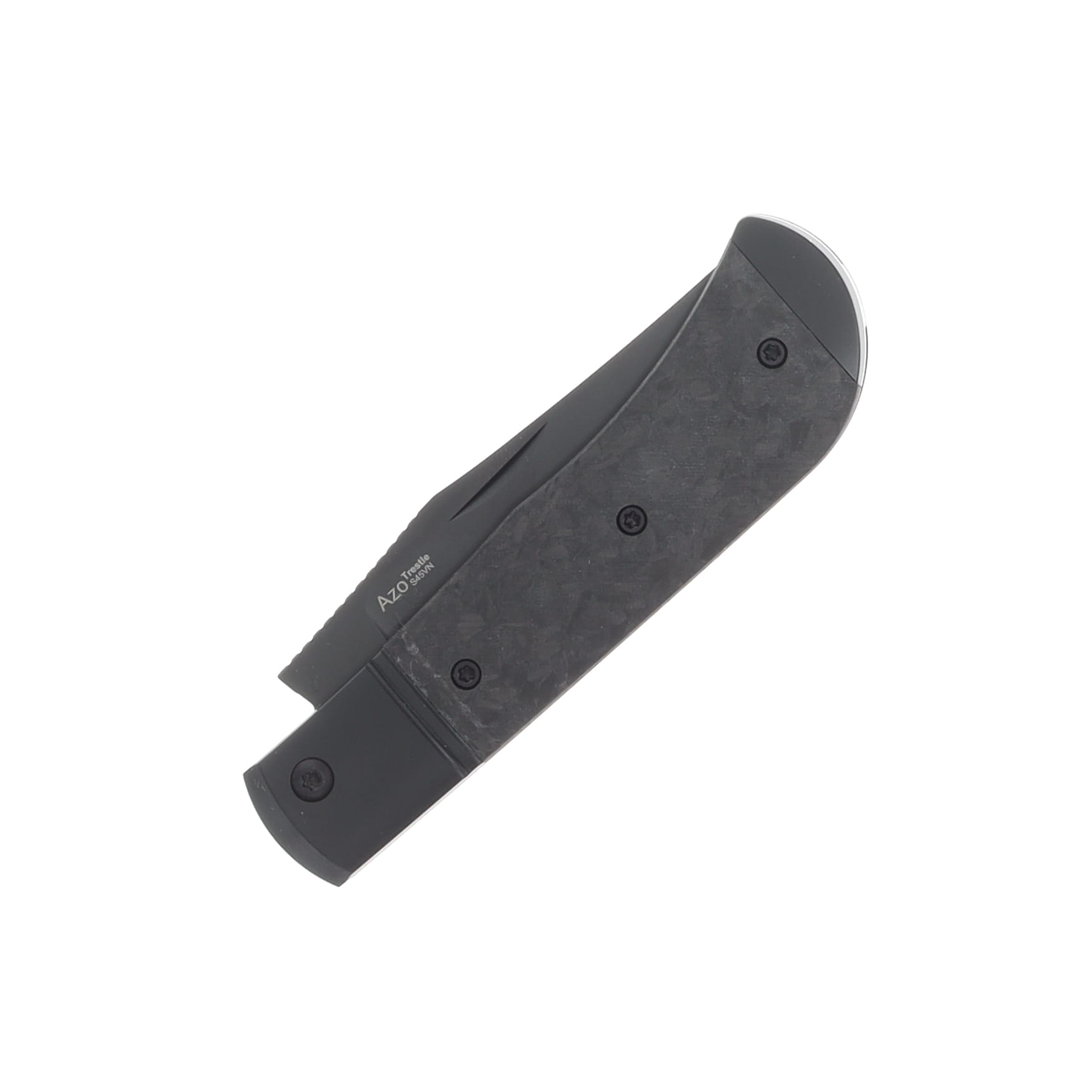 Kizer Trestle Titanium & Carbon Fiber Handle Black DLC Ultra S45VN Blade KI3761A1 View 4
