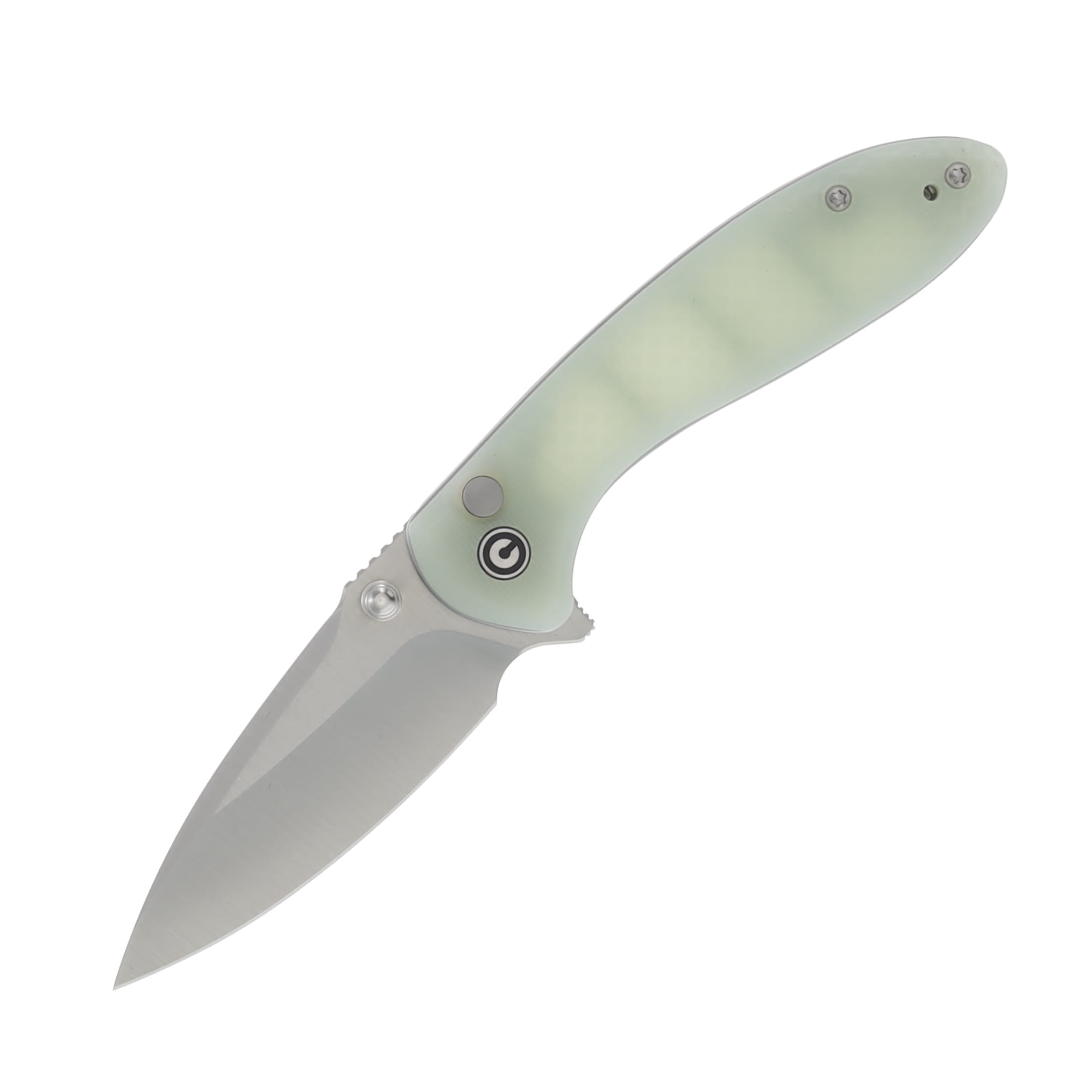 CIVIVI Faeger Folding Knife Natural 2.98 Inch Plain Satin Drop Point C24031-3 View 1