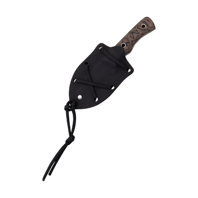 Weatherford Knife Co. Signature Series Medium Knife Brown and Black G-10 View 5