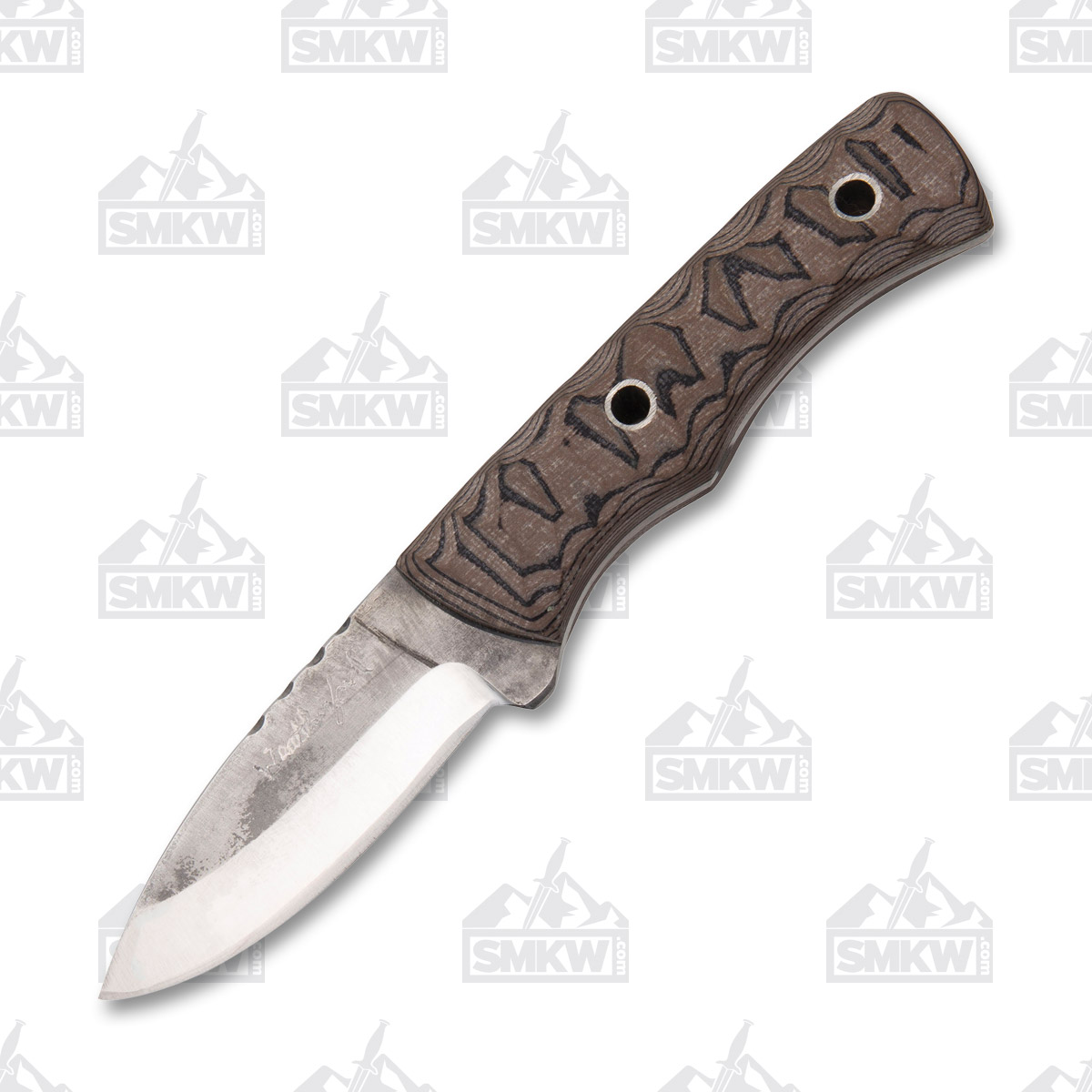 Weatherford Knife Co. Signature Series Medium Knife Brown and Black G-10 WKC017 View 2