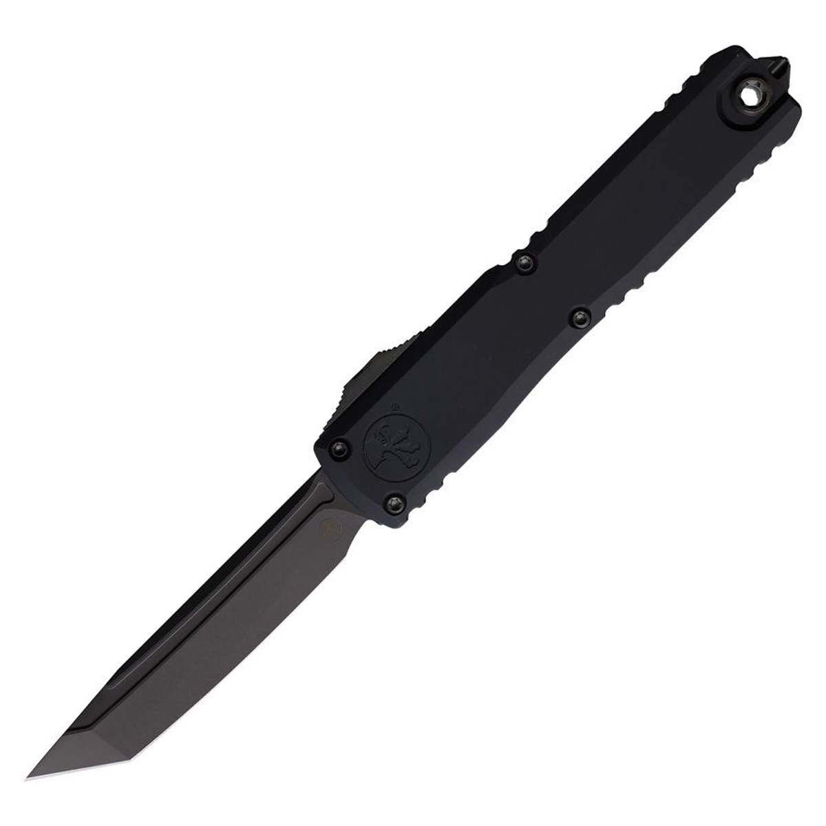 Microtech Ultratech OTF Automatic Knife Zero Blade Play Shadow DLC Tanto AUMT11231DLCTSH View 1