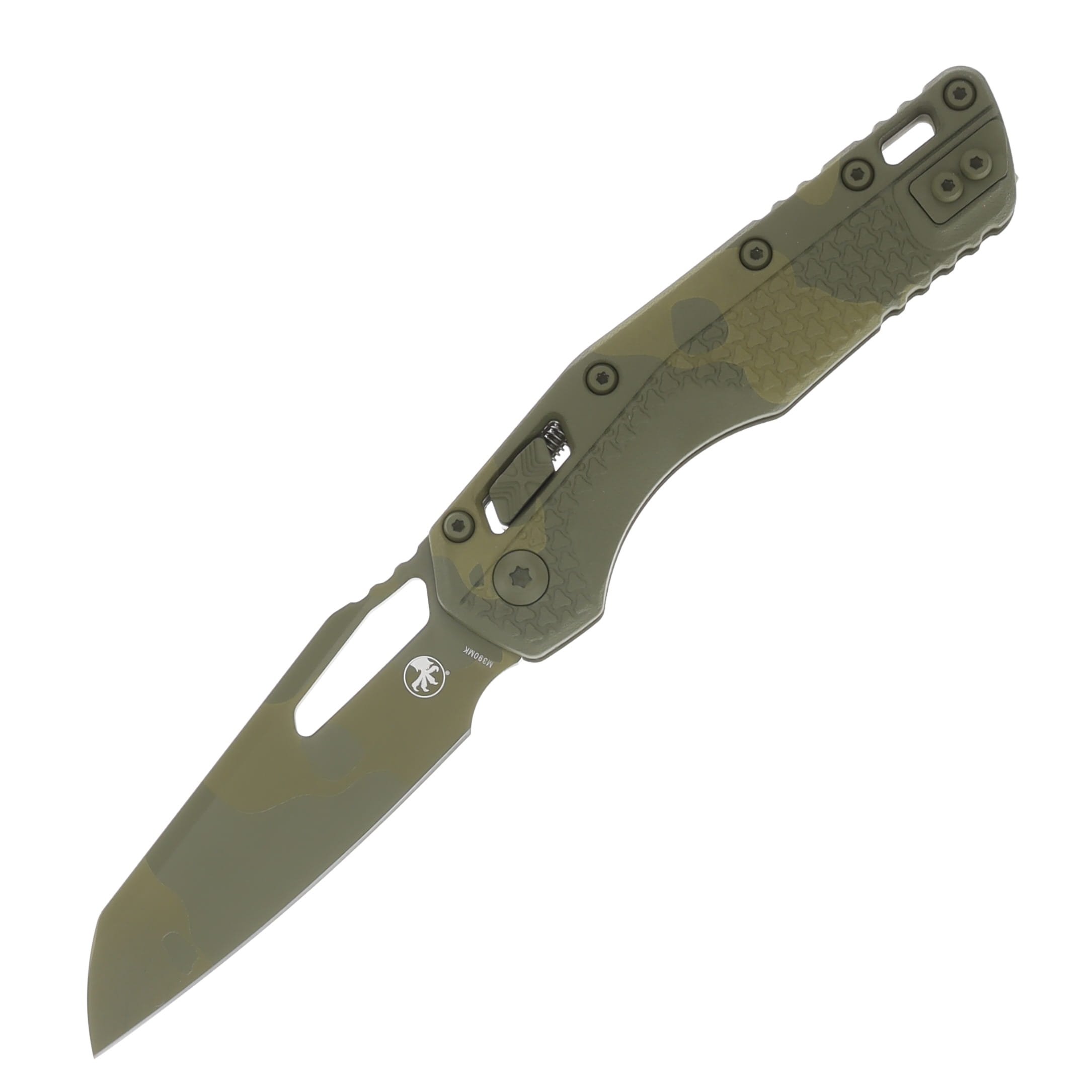 Microtech MSI RAM-LOK Folding Knife Camo Cerakote Bazooka