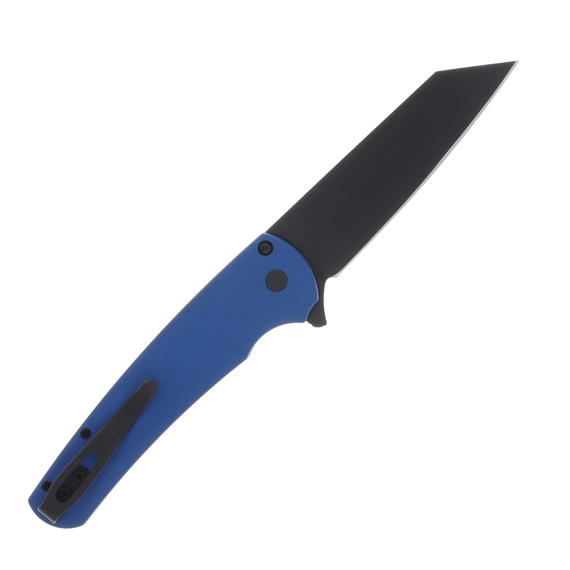 ProTech Malibu Folding Knife DLC Magnacut Reverse Tanto/Blue PT5403-BLUE View 2